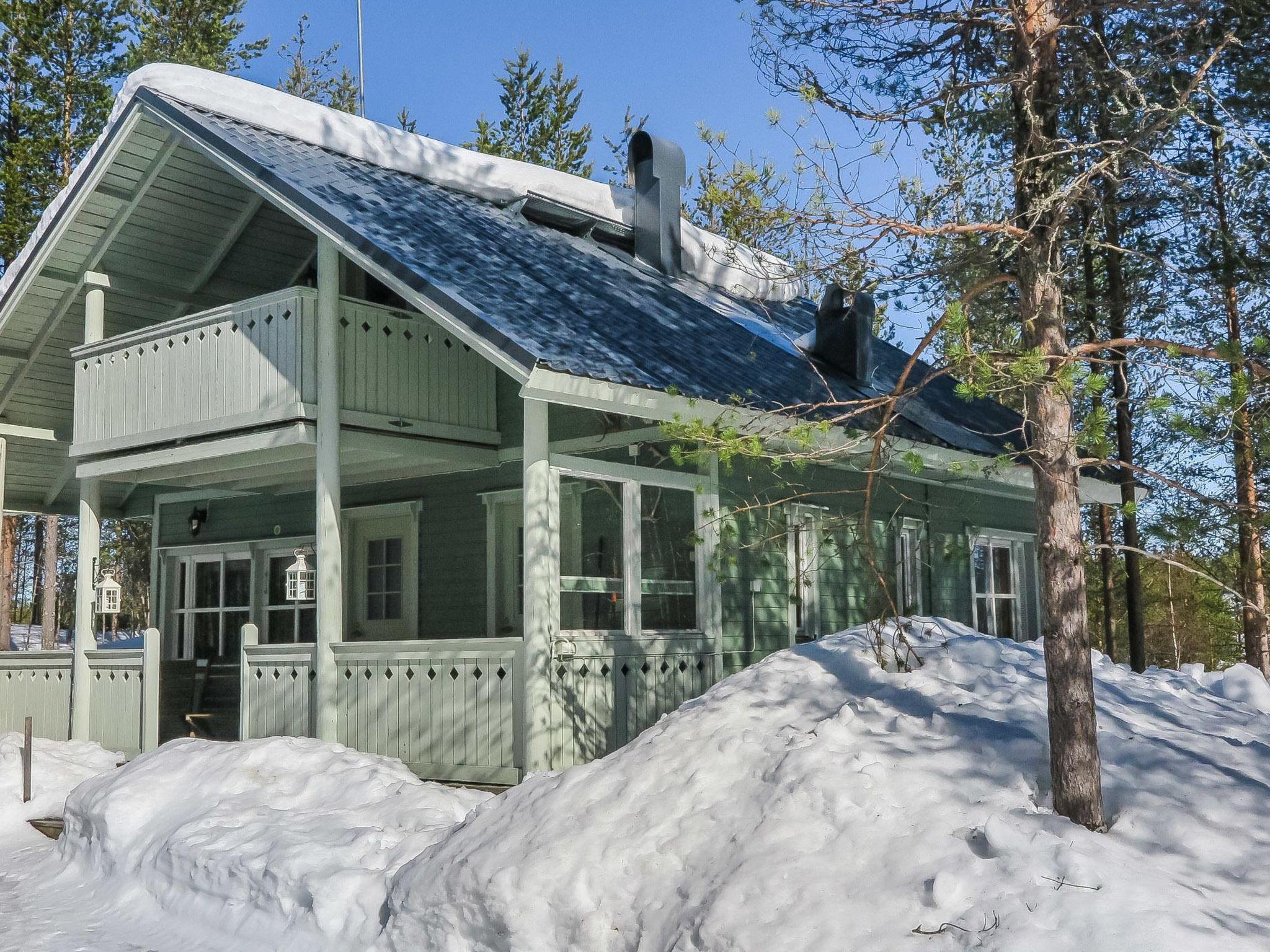 Foto 16 - Haus mit 2 Schlafzimmern in Pudasjärvi mit sauna und blick auf die berge