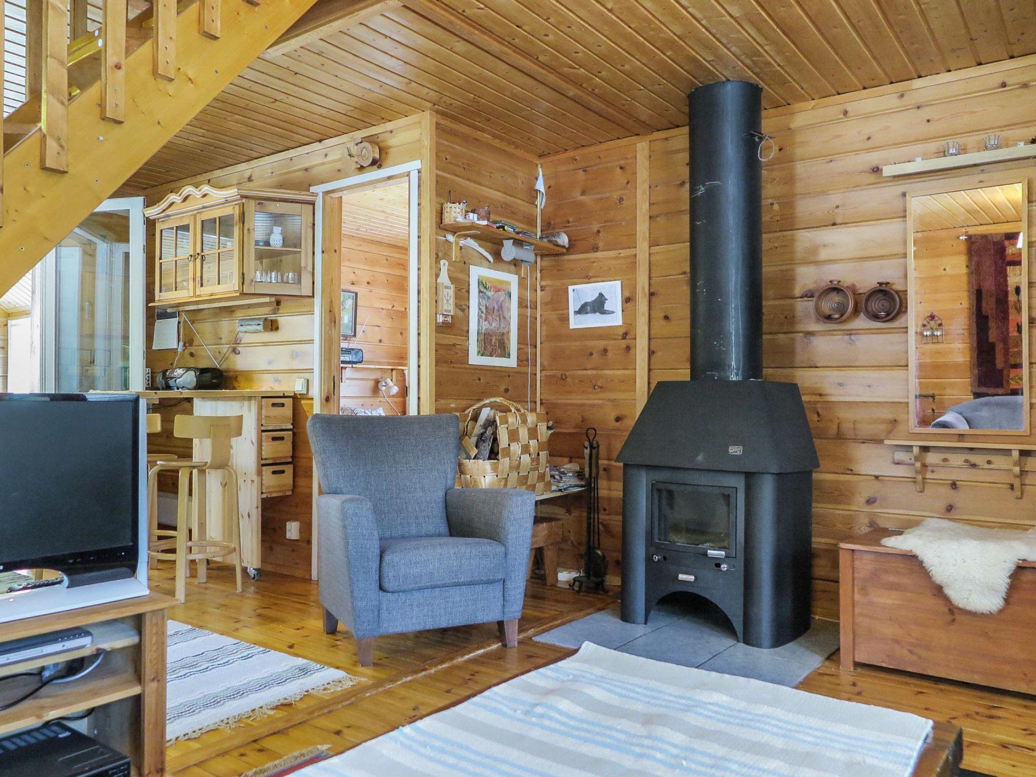 Foto 5 - Casa de 2 quartos em Pudasjärvi com sauna e vista para a montanha