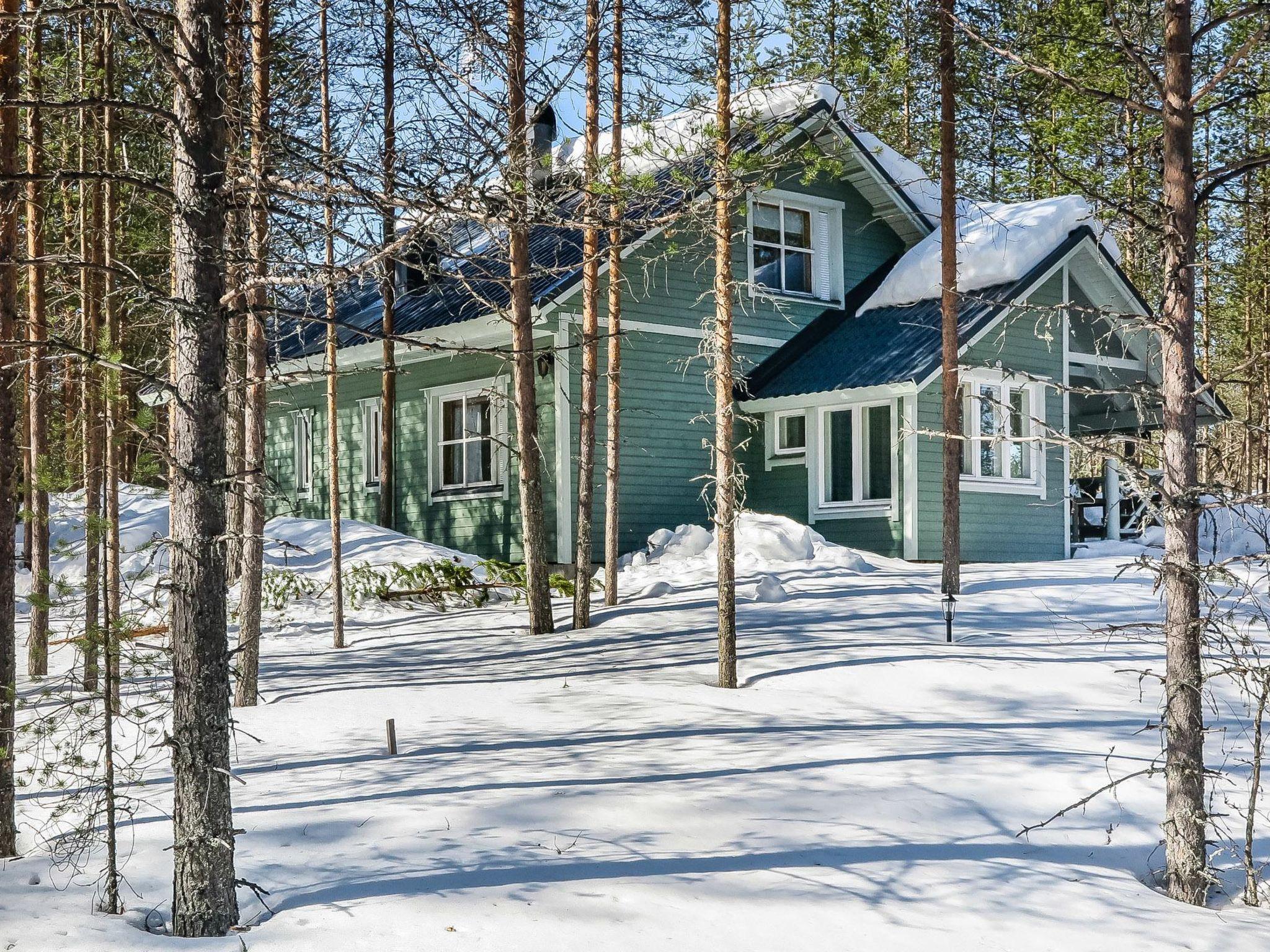Foto 1 - Casa de 2 quartos em Pudasjärvi com sauna e vista para a montanha