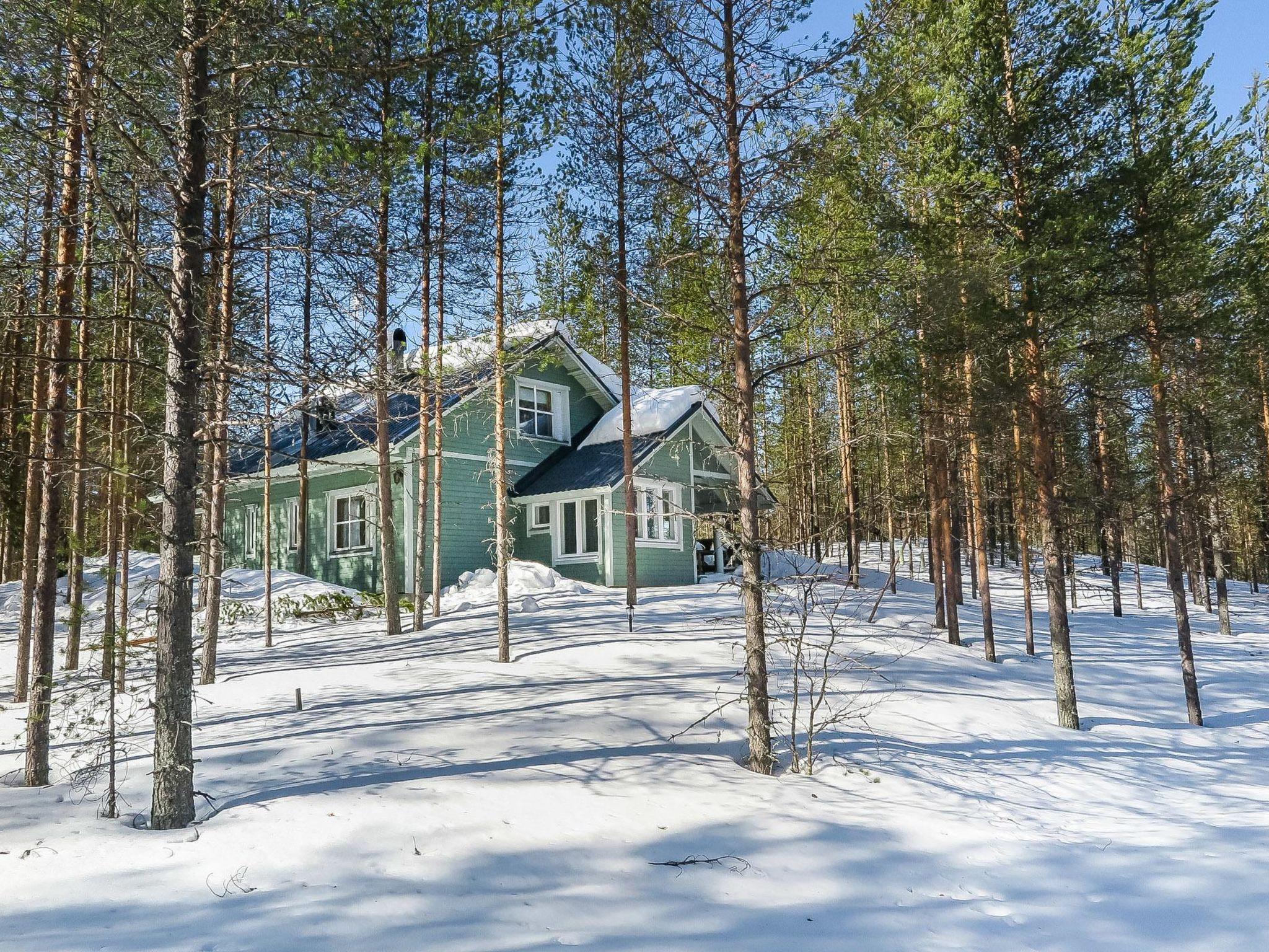 Foto 18 - Casa de 2 habitaciones en Pudasjärvi con sauna y vistas a la montaña