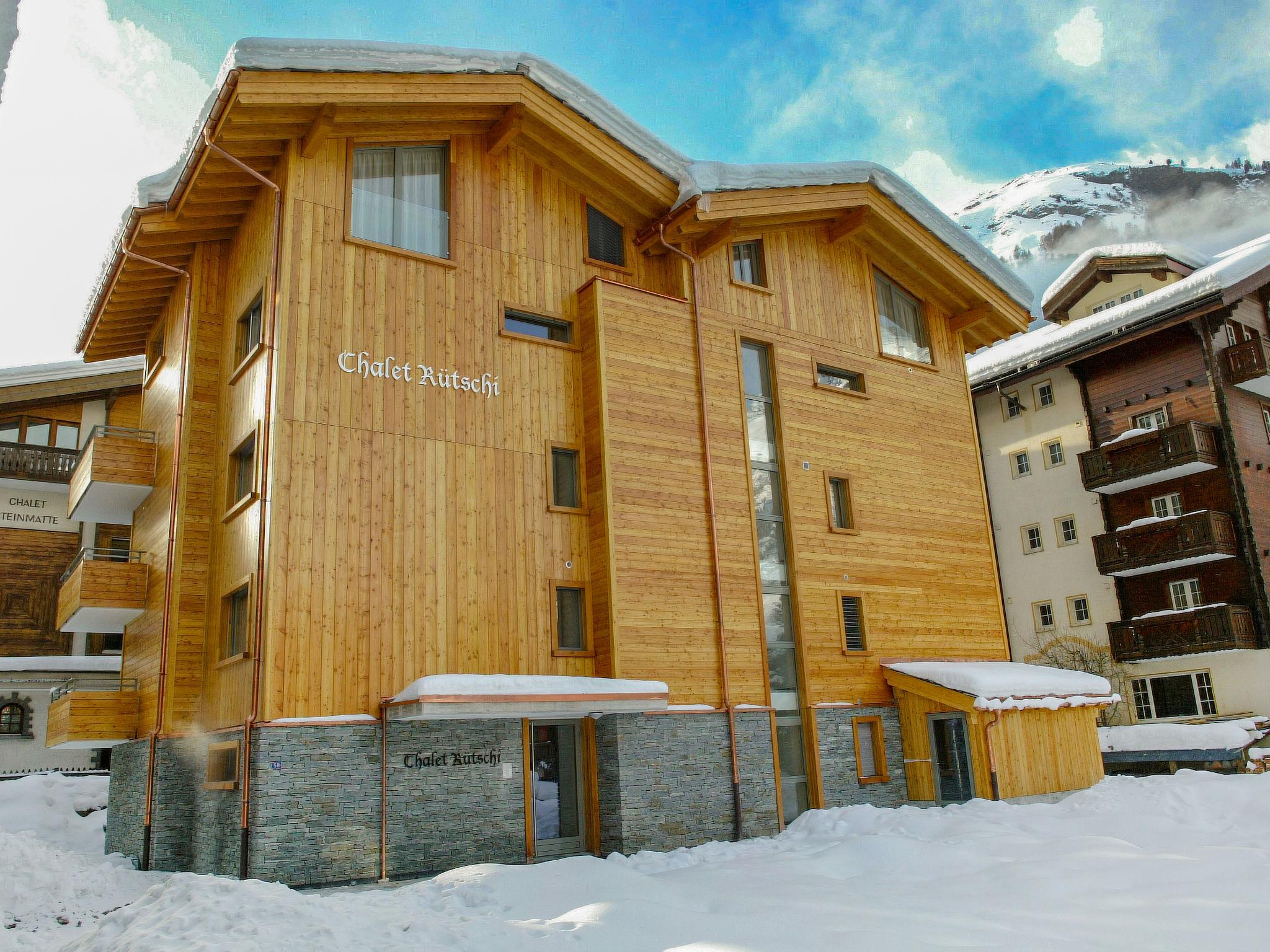 Foto 21 - Apartamento de 3 habitaciones en Zermatt con sauna y vistas a la montaña