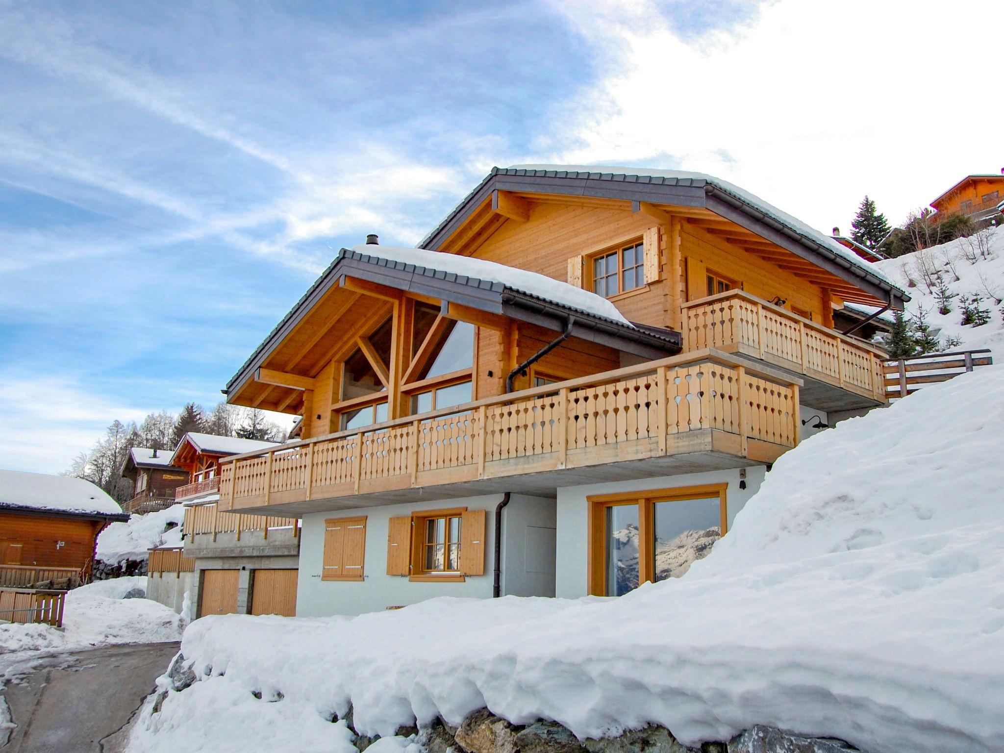 Foto 38 - Casa de 4 habitaciones en Nendaz con jardín y vistas a la montaña