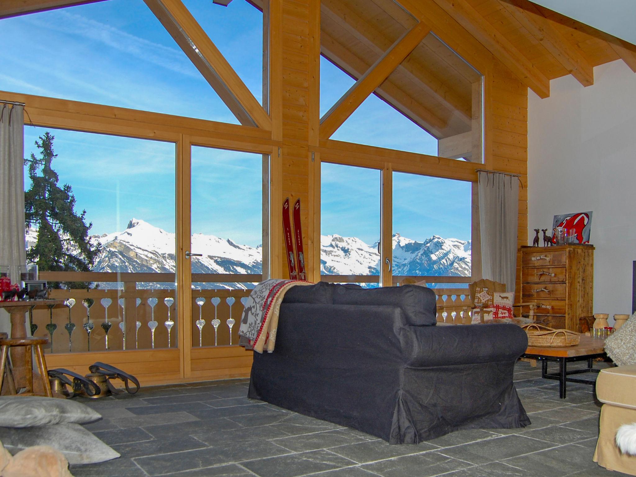 Foto 4 - Casa de 4 quartos em Nendaz com jardim e vista para a montanha