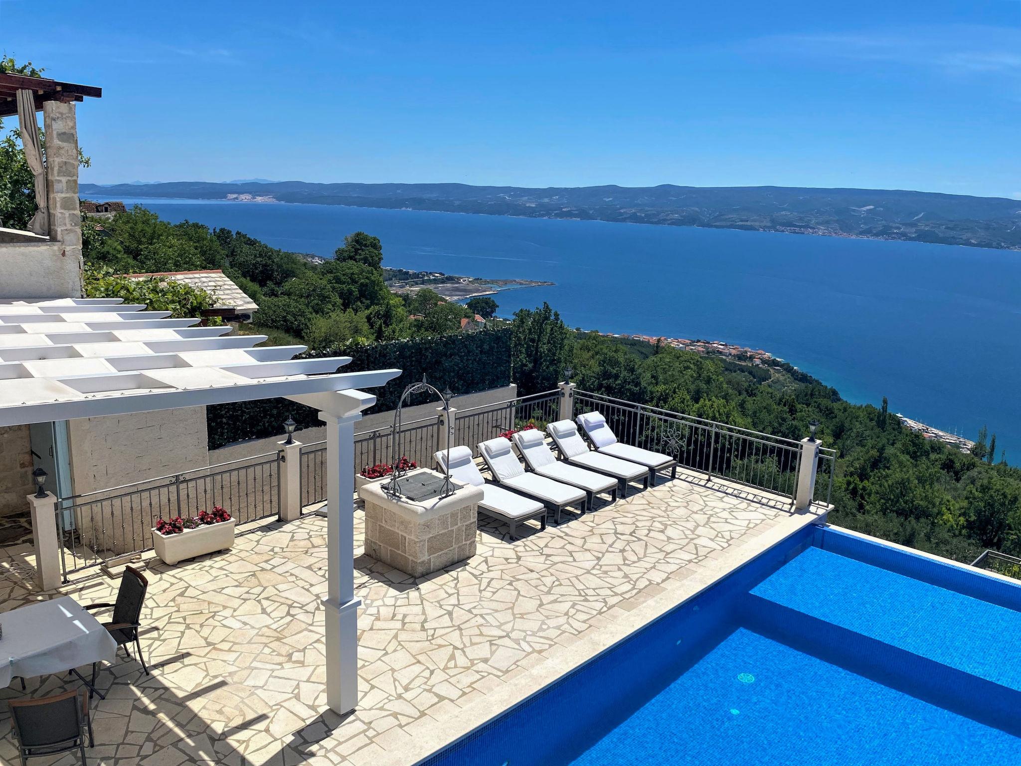 Foto 6 - Haus mit 2 Schlafzimmern in Dugi Rat mit privater pool und blick aufs meer