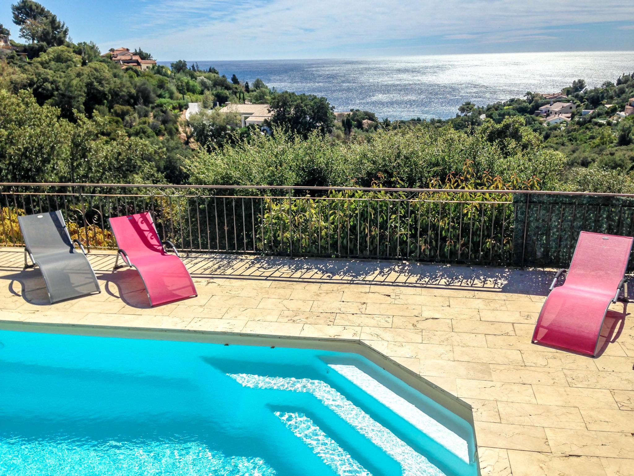 Foto 1 - Haus mit 3 Schlafzimmern in Roquebrune-sur-Argens mit privater pool und blick aufs meer