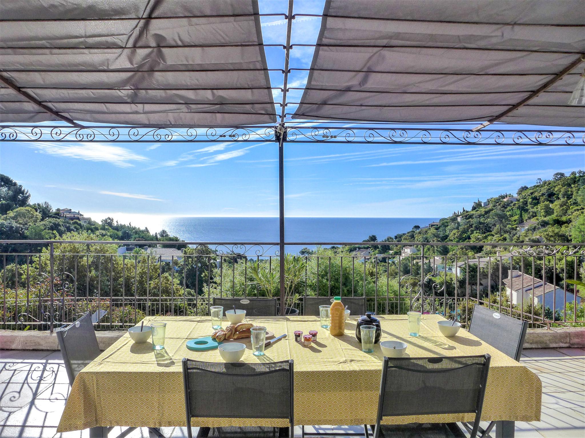 Foto 15 - Casa de 3 quartos em Roquebrune-sur-Argens com piscina privada e vistas do mar