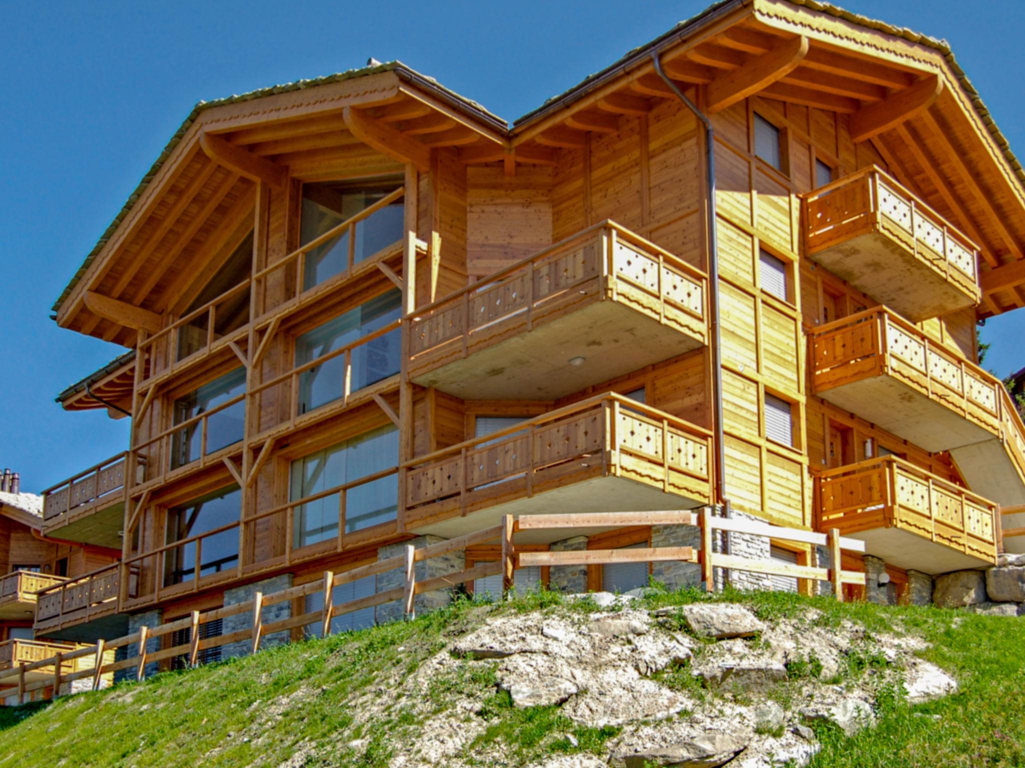 Foto 1 - Apartamento de 5 quartos em Nendaz com vista para a montanha