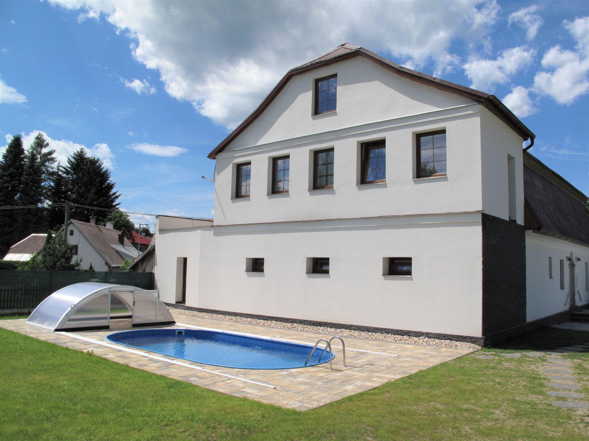 Foto 1 - Casa de 5 habitaciones en Olešnice v Orlických horách con piscina privada y jardín