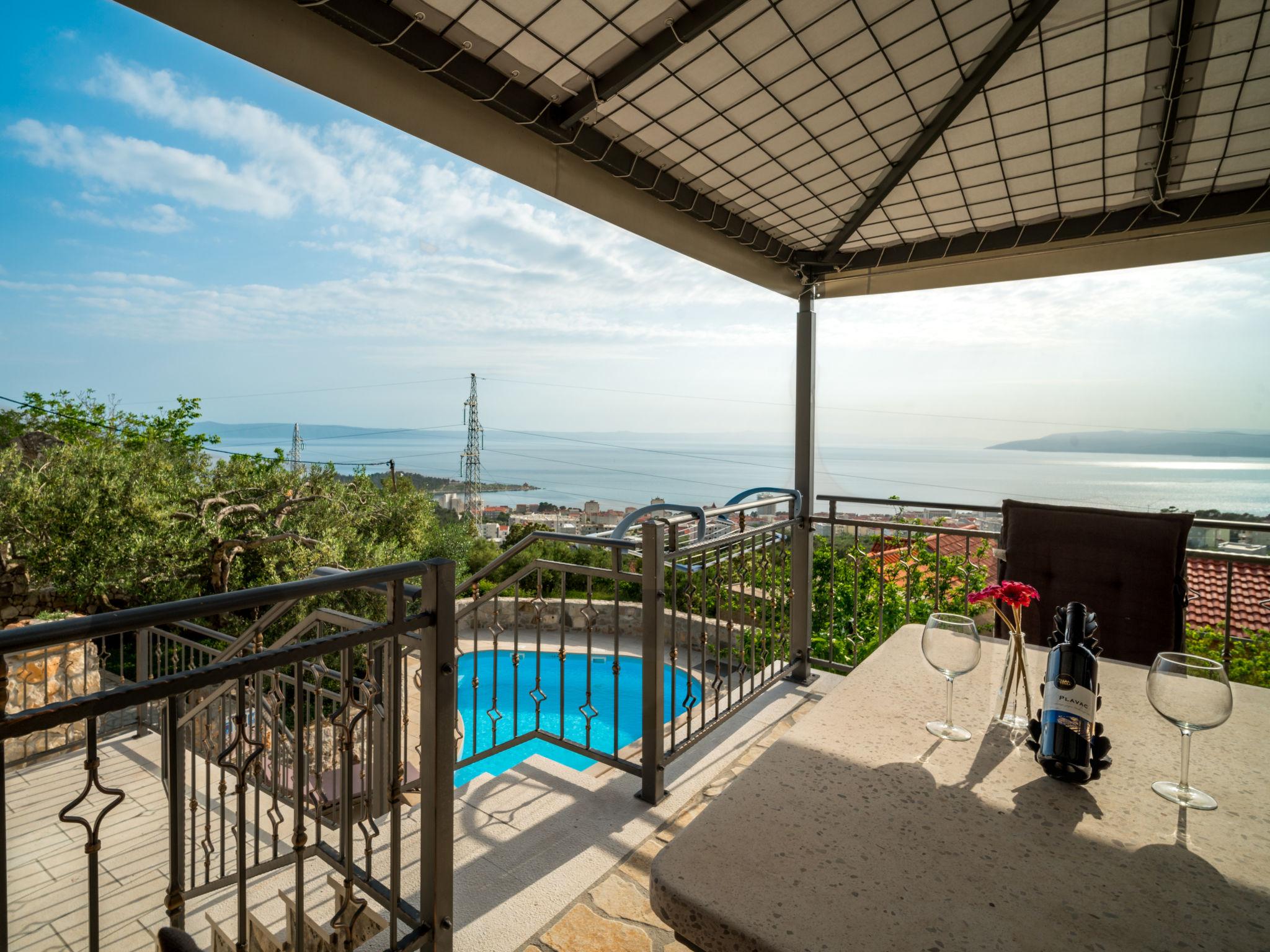 Photo 7 - Maison de 1 chambre à Makarska avec piscine privée et vues à la mer