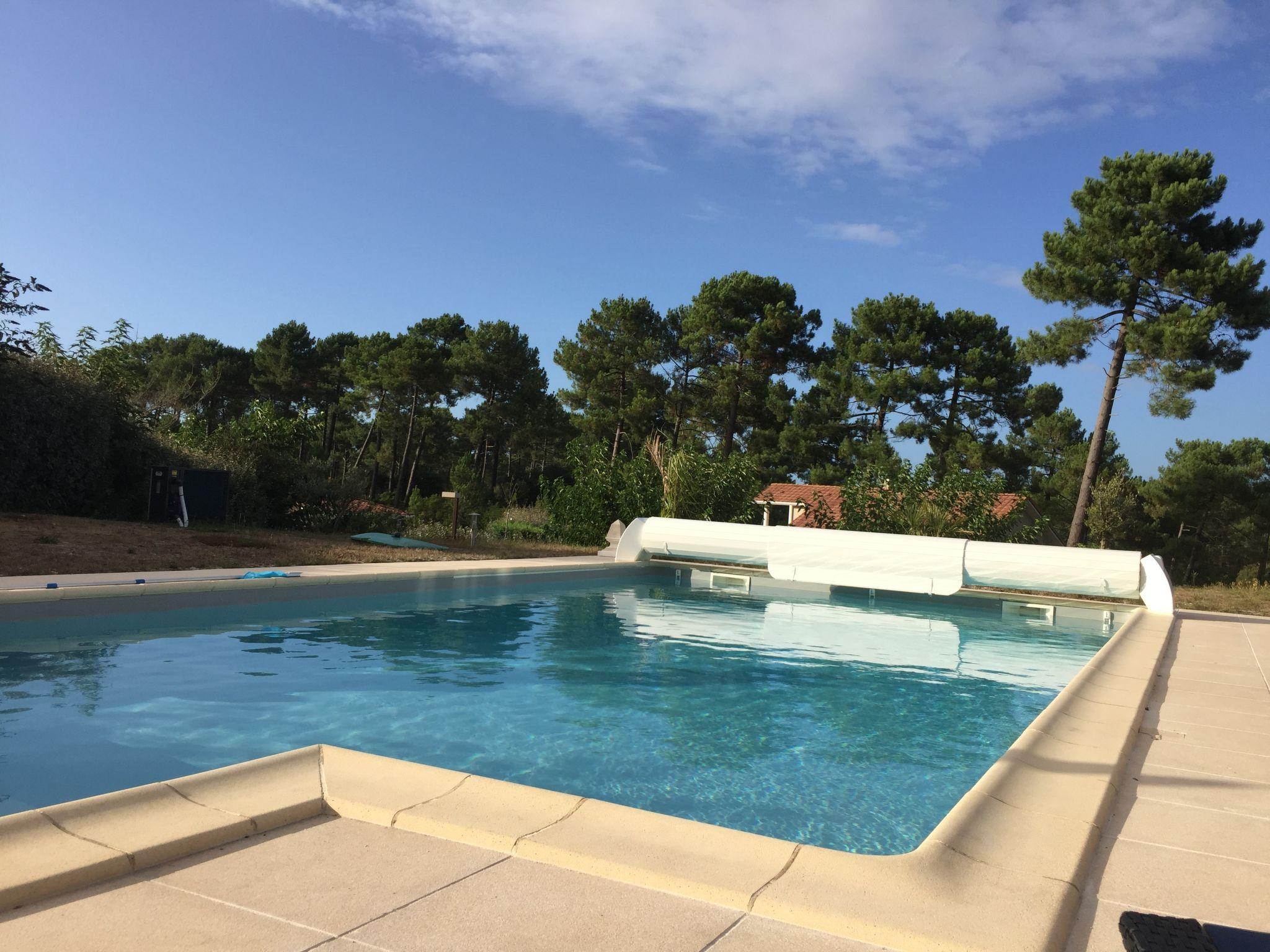 Foto 17 - Casa con 3 camere da letto a Lacanau con piscina privata e vista mare