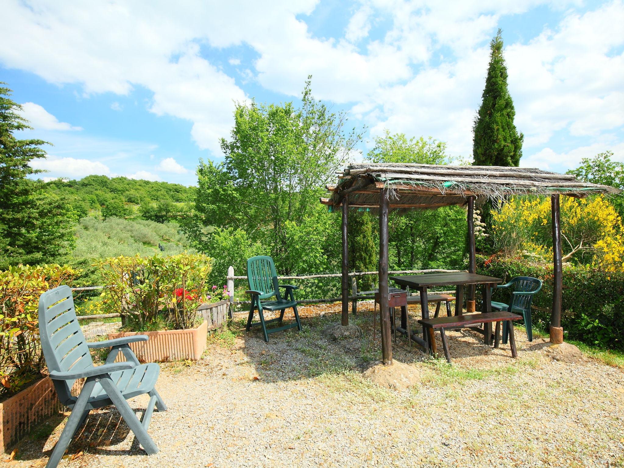 Photo 13 - 1 bedroom House in Gaiole in Chianti with swimming pool and garden