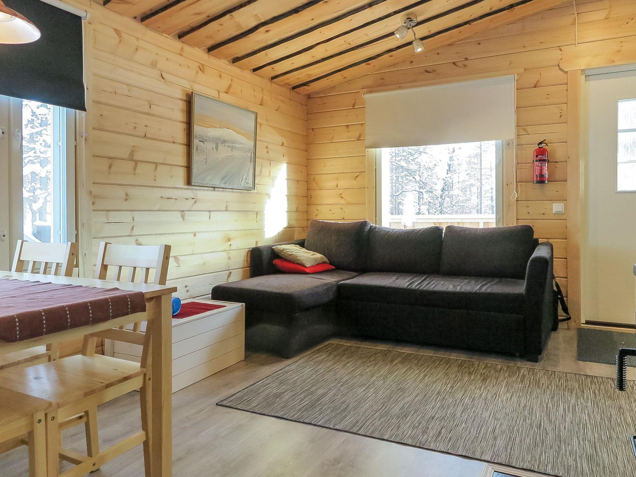 Foto 9 - Casa de 1 habitación en Inari con sauna y vistas a la montaña
