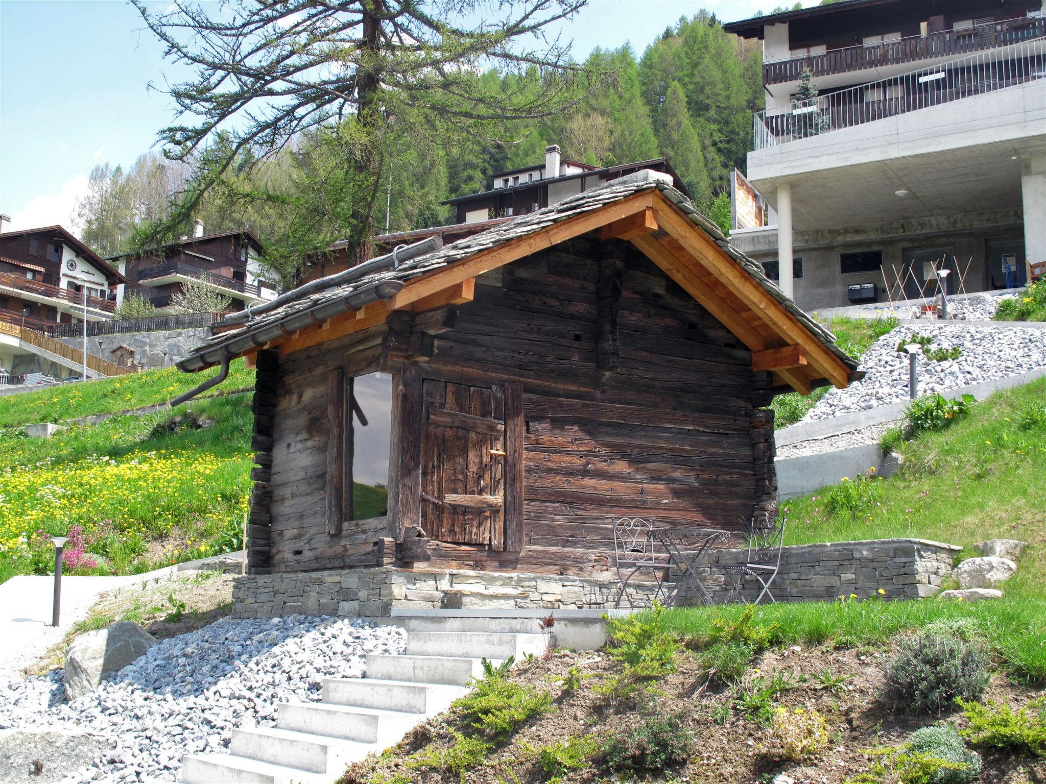 Foto 16 - Appartamento con 3 camere da letto a Grächen con giardino e vista sulle montagne