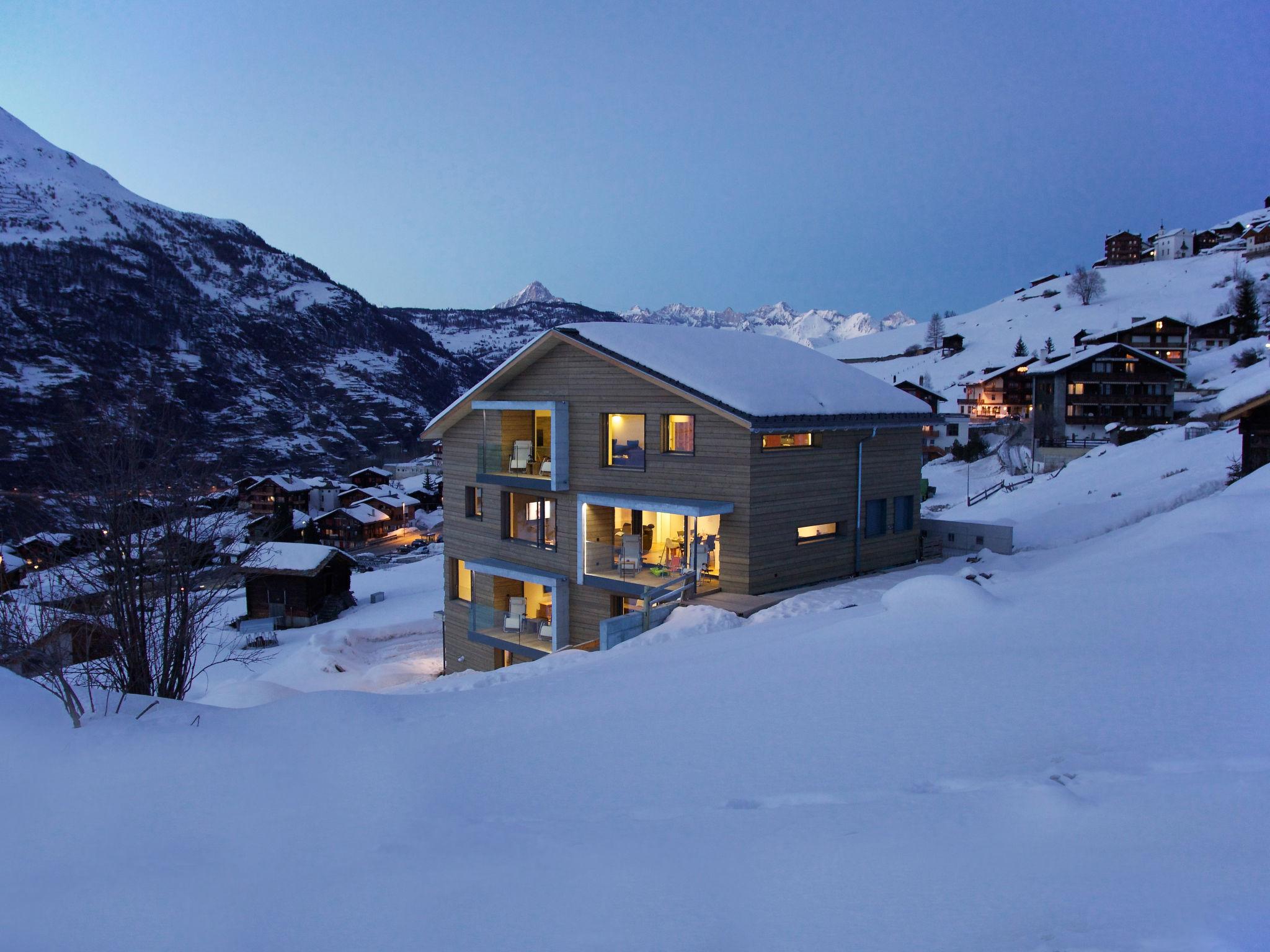 Photo 20 - Appartement de 3 chambres à Grächen avec jardin et vues sur la montagne