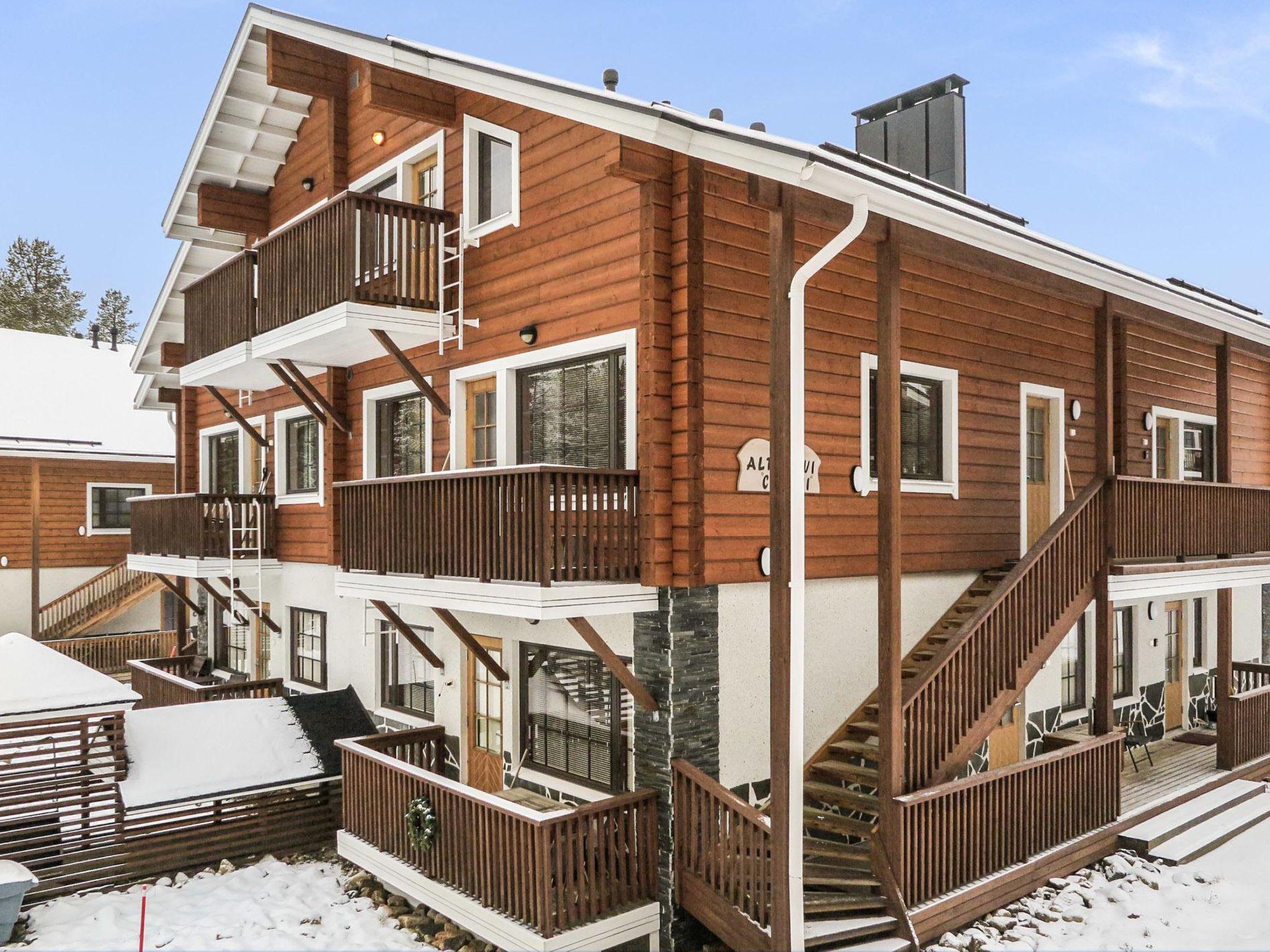 Foto 6 - Casa de 2 habitaciones en Kittilä con sauna y vistas a la montaña