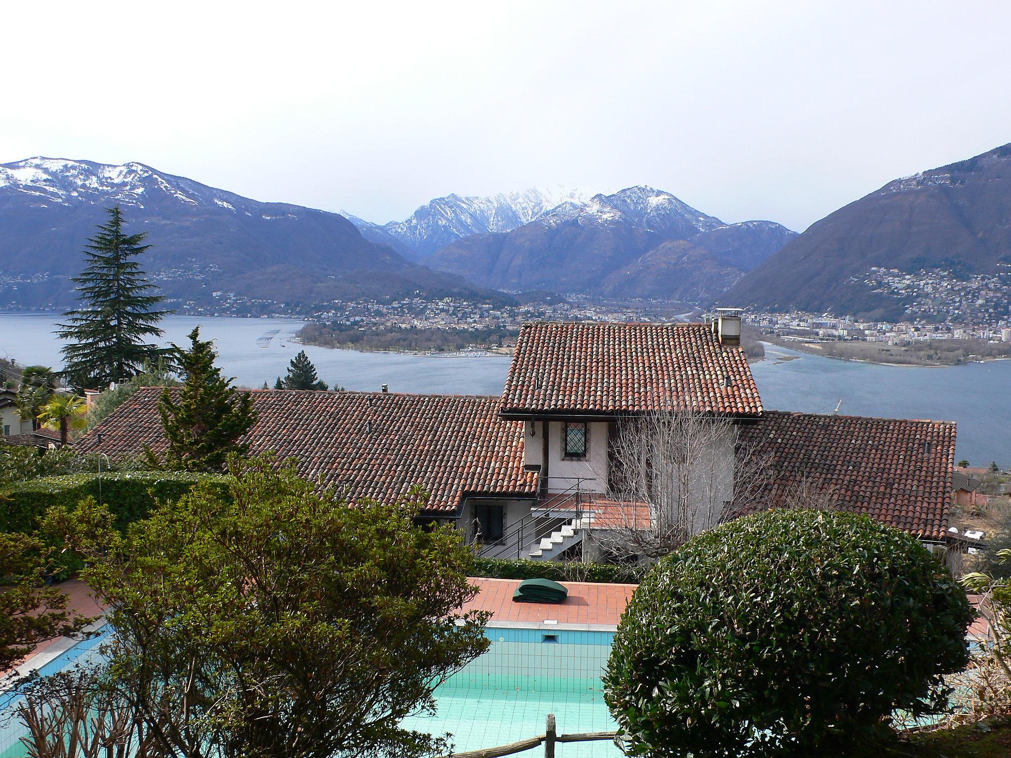 Foto 10 - Appartamento con 1 camera da letto a Gambarogno con piscina e giardino