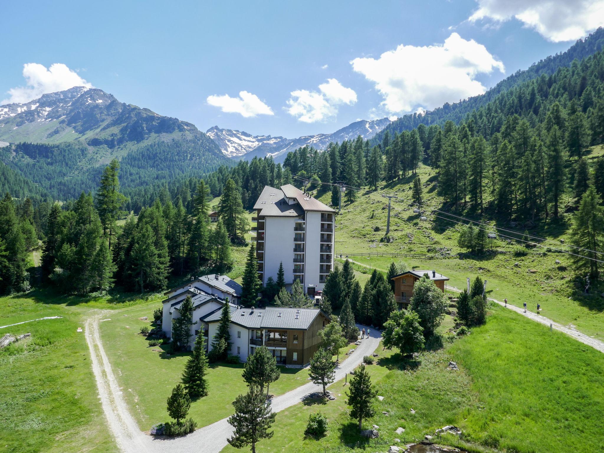 Foto 1 - Apartamento em Nendaz com jardim e vista para a montanha