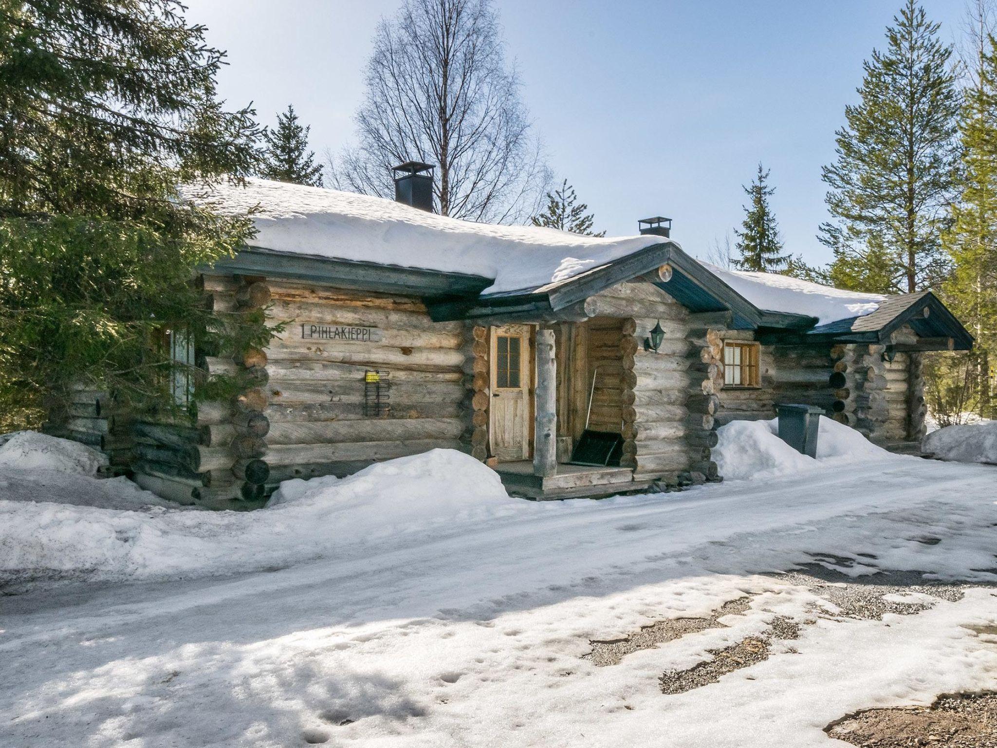 Foto 1 - Casa de 1 habitación en Kuusamo con sauna y vistas a la montaña