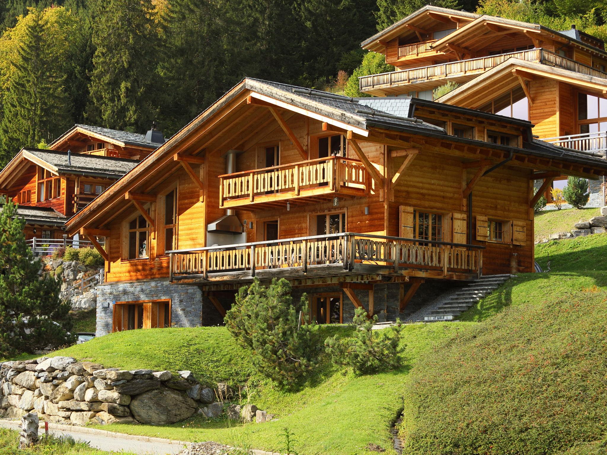 Photo 1 - Maison de 4 chambres à Ollon avec jardin et vues sur la montagne