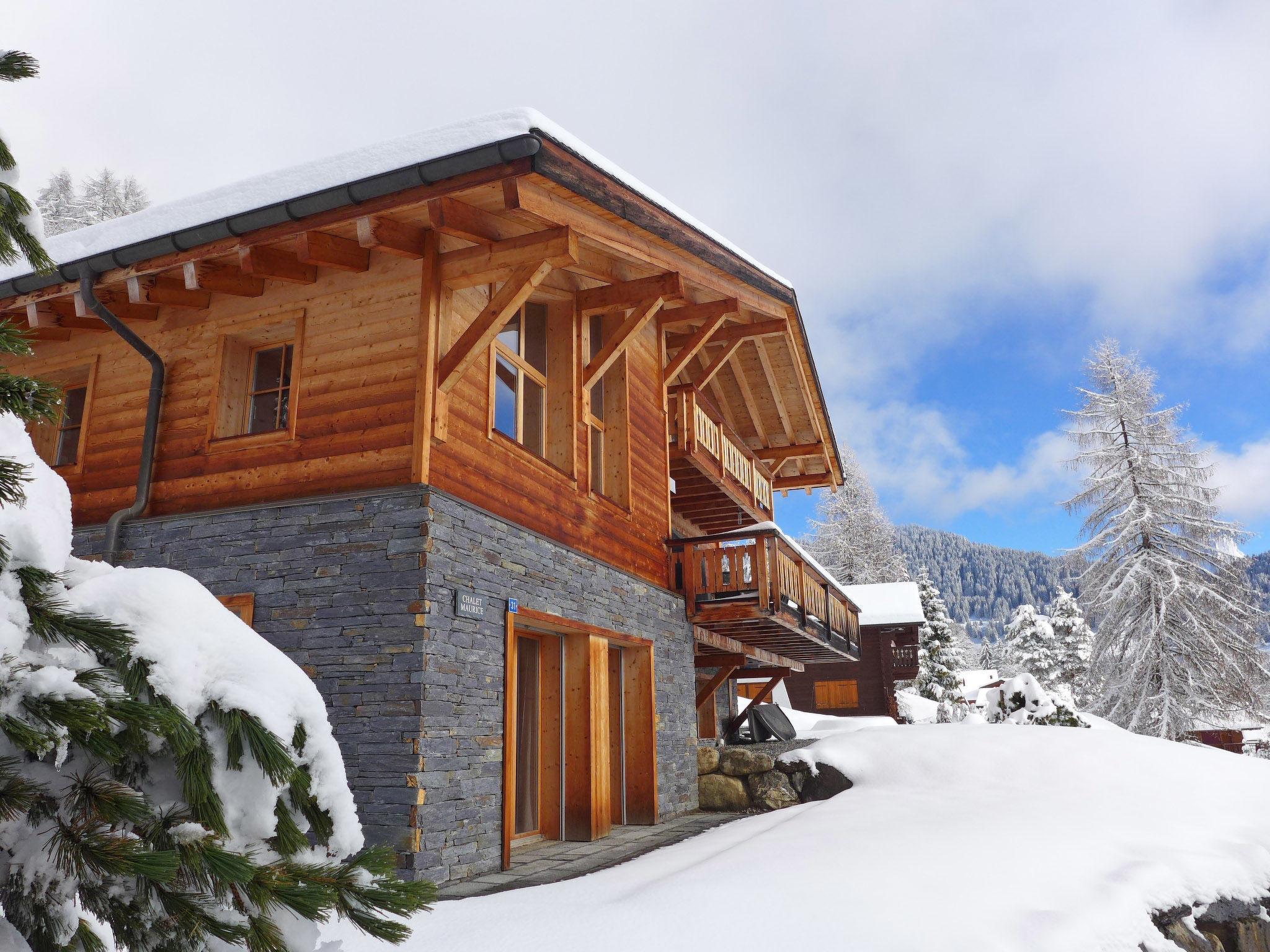 Photo 38 - Maison de 4 chambres à Ollon avec jardin et vues sur la montagne