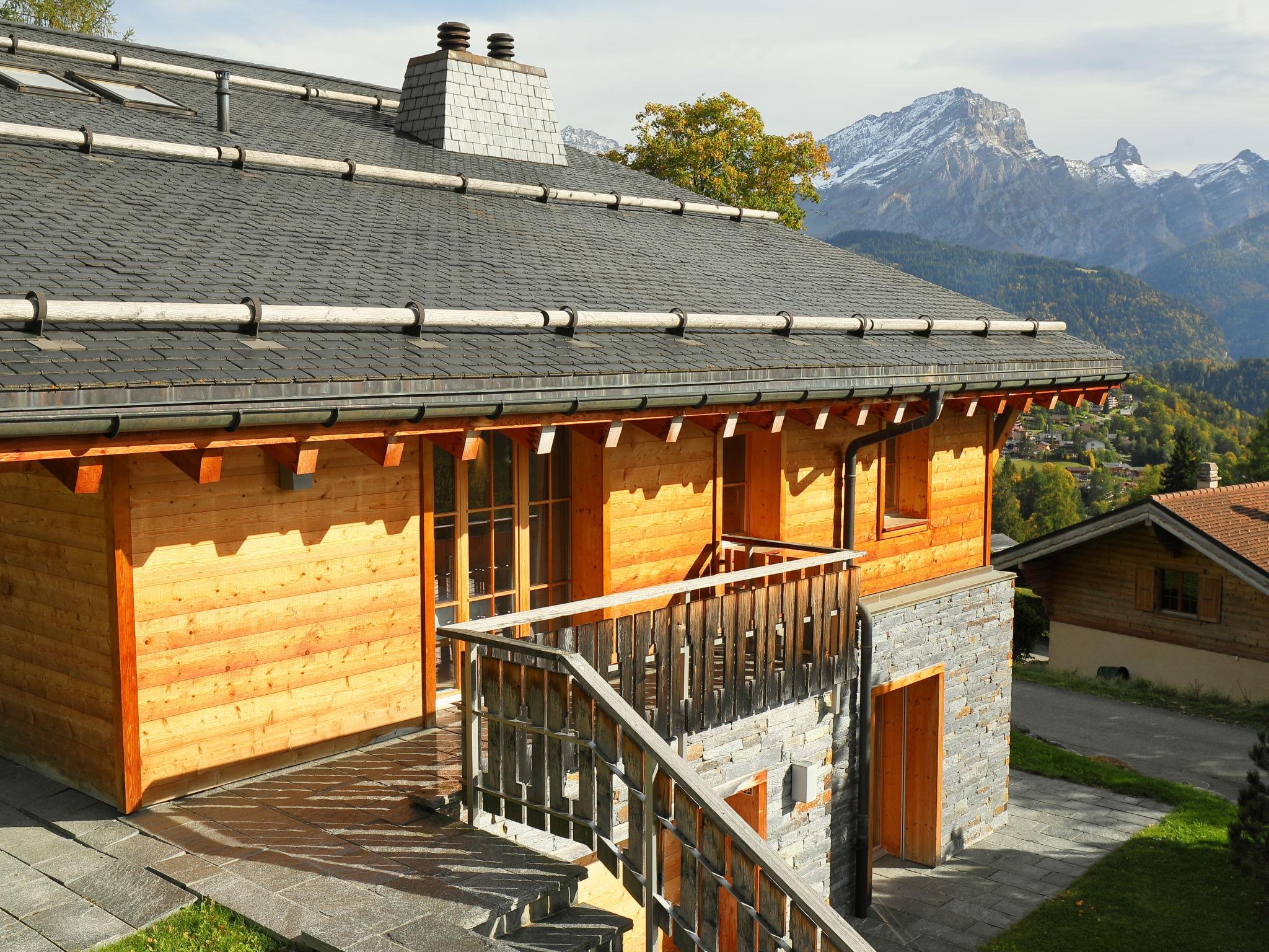 Photo 33 - Maison de 4 chambres à Ollon avec jardin et vues sur la montagne