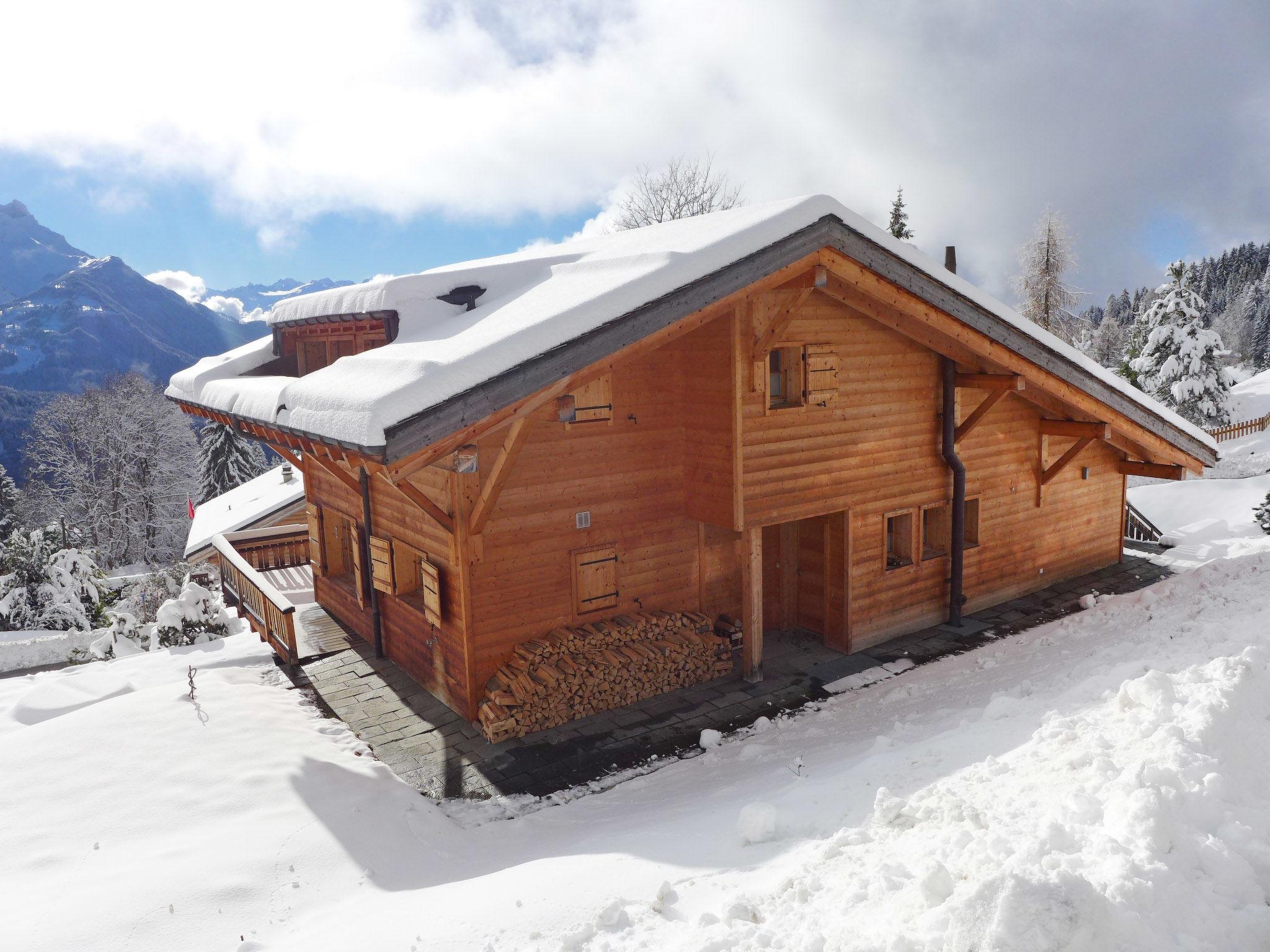 Foto 41 - Haus mit 4 Schlafzimmern in Ollon mit garten und blick auf die berge