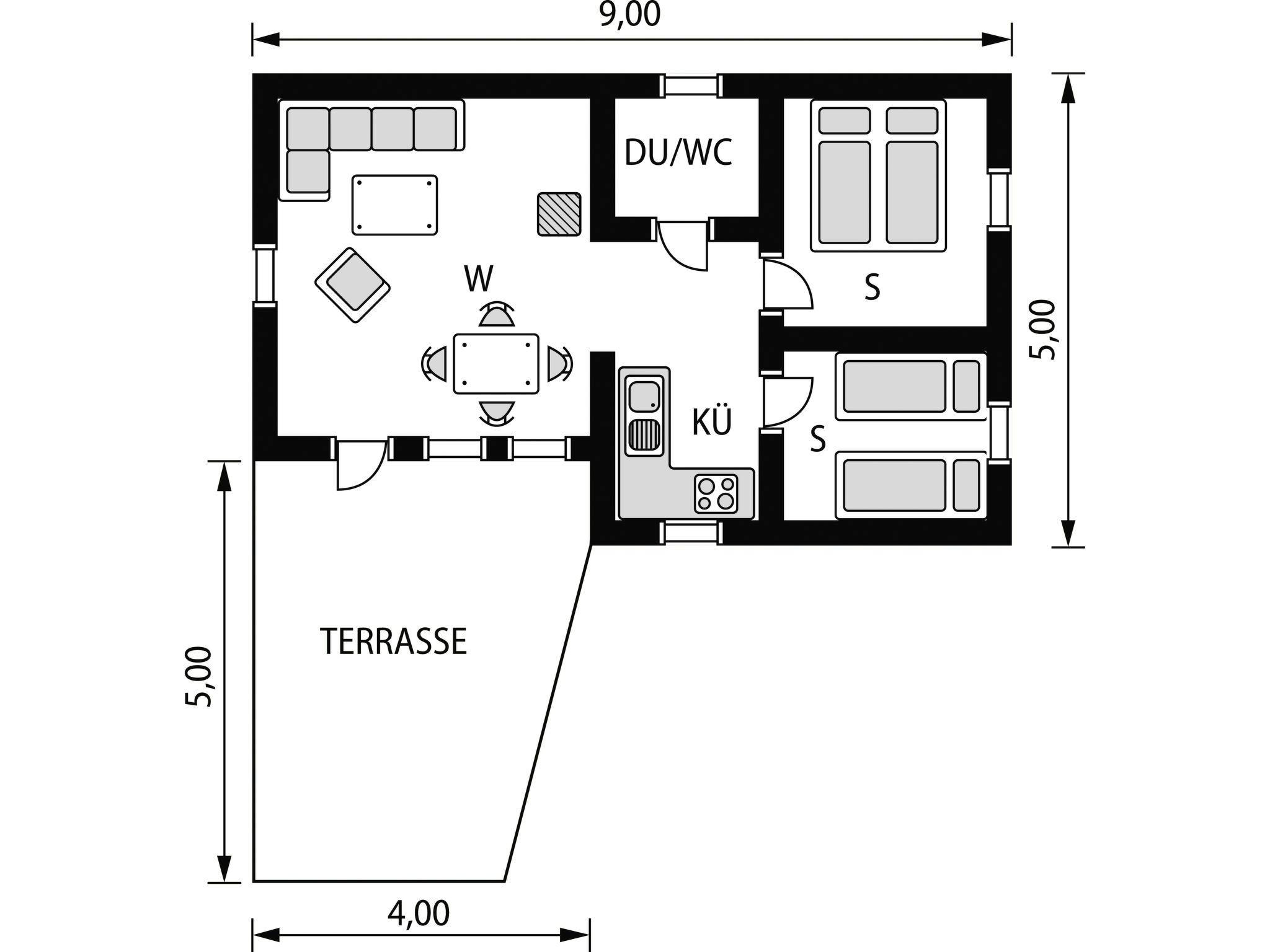 Photo 29 - 2 bedroom House in Balestrand with garden and terrace