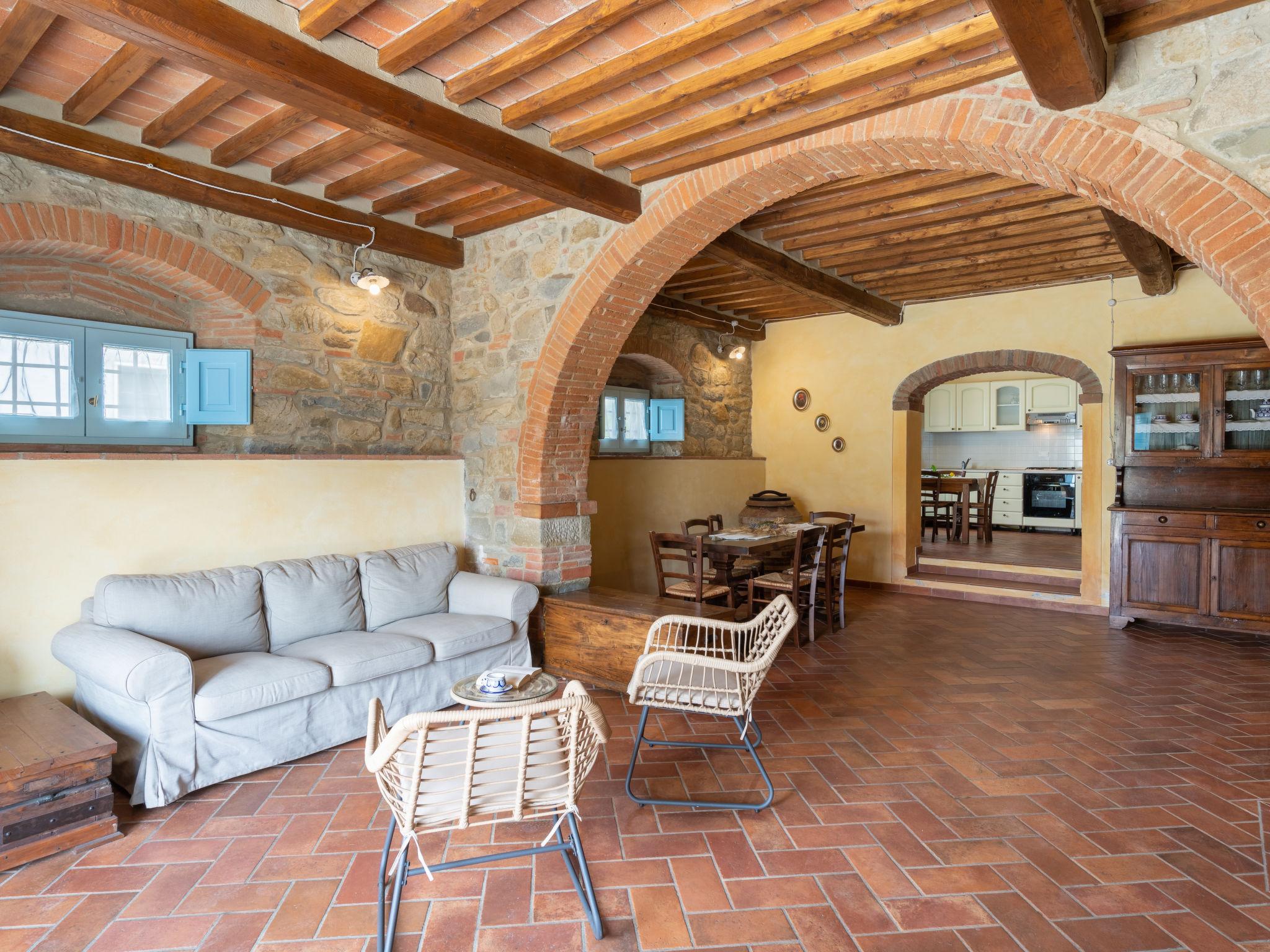 Foto 4 - Casa de 2 quartos em Castiglion Fiorentino com piscina privada e jardim