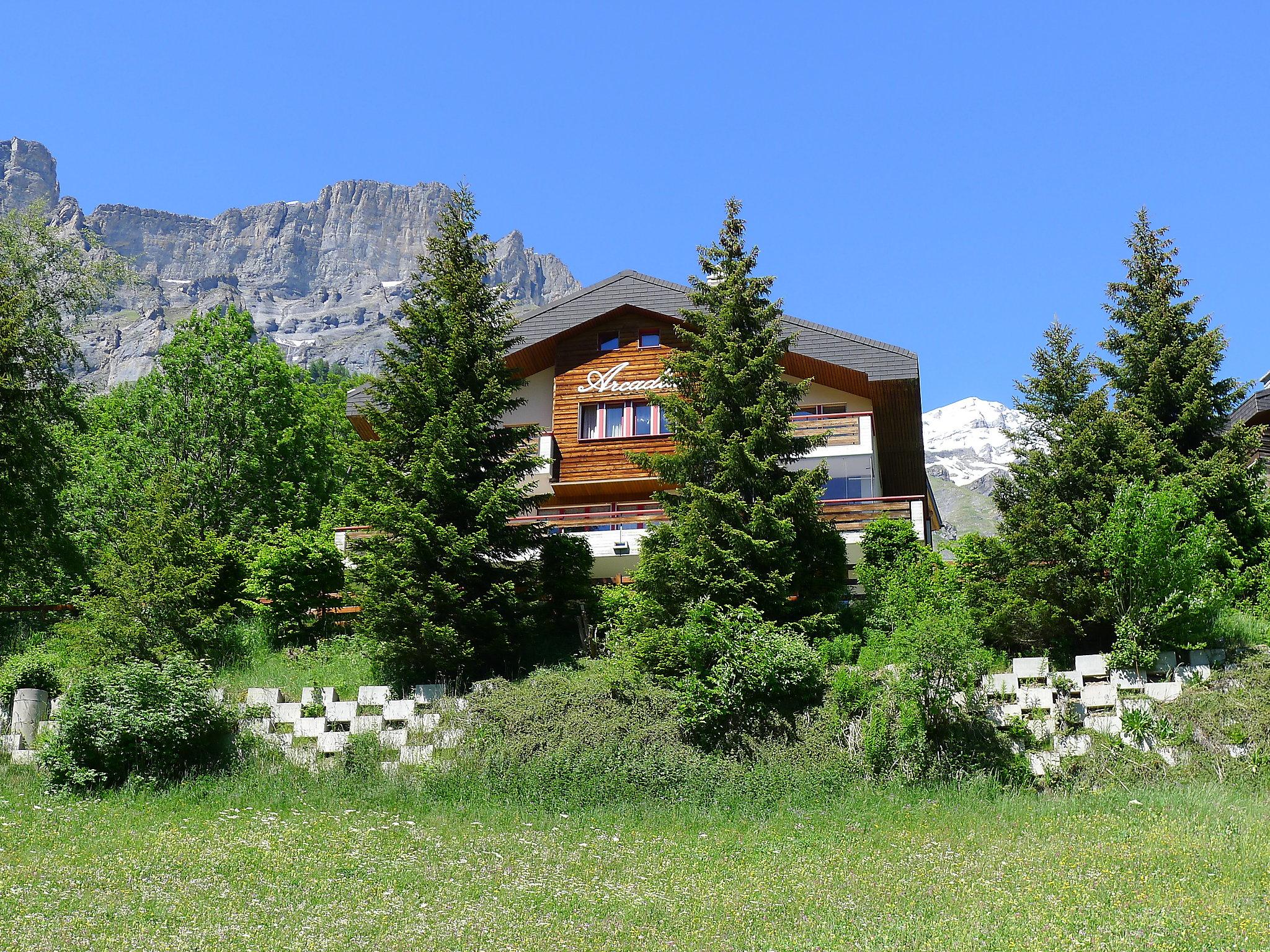 Foto 1 - Apartamento de 1 habitación en Leukerbad con vistas a la montaña