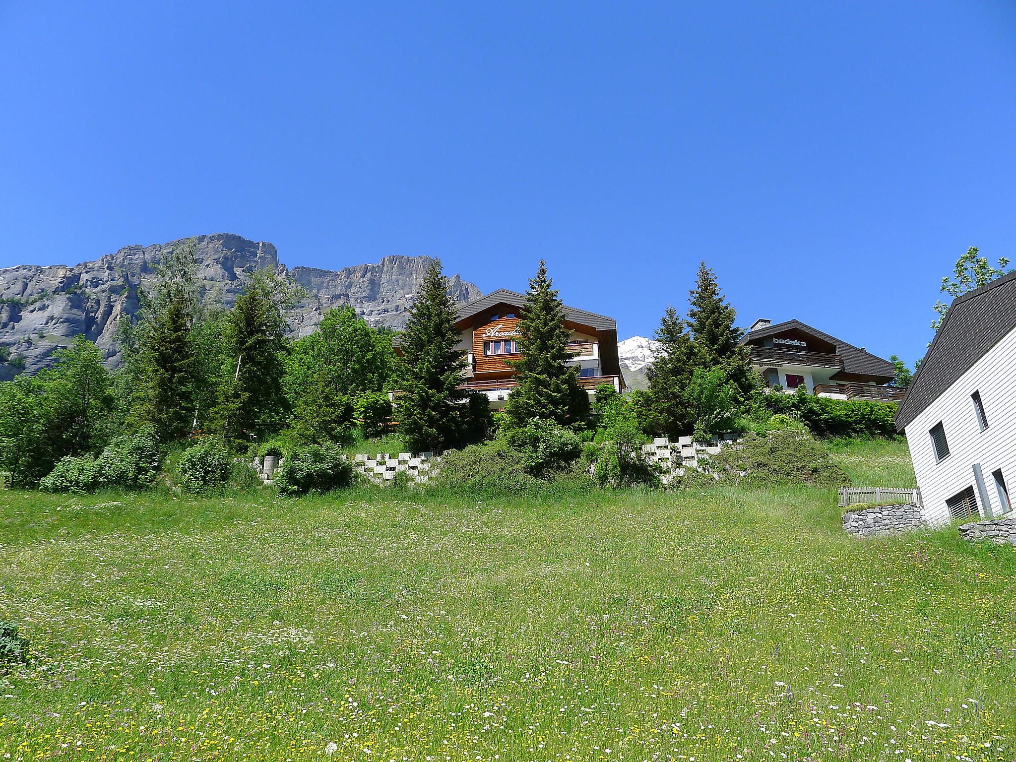 Foto 8 - Apartamento de 1 habitación en Leukerbad con vistas a la montaña