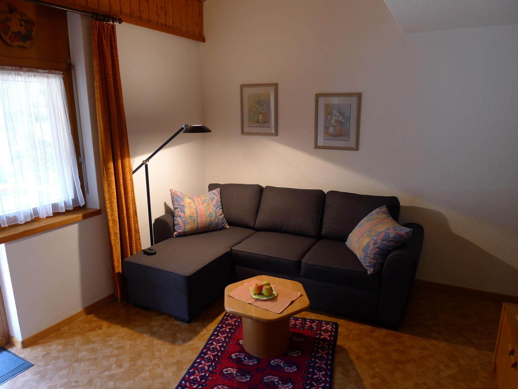 Foto 2 - Apartment mit 1 Schlafzimmer in Leukerbad mit blick auf die berge
