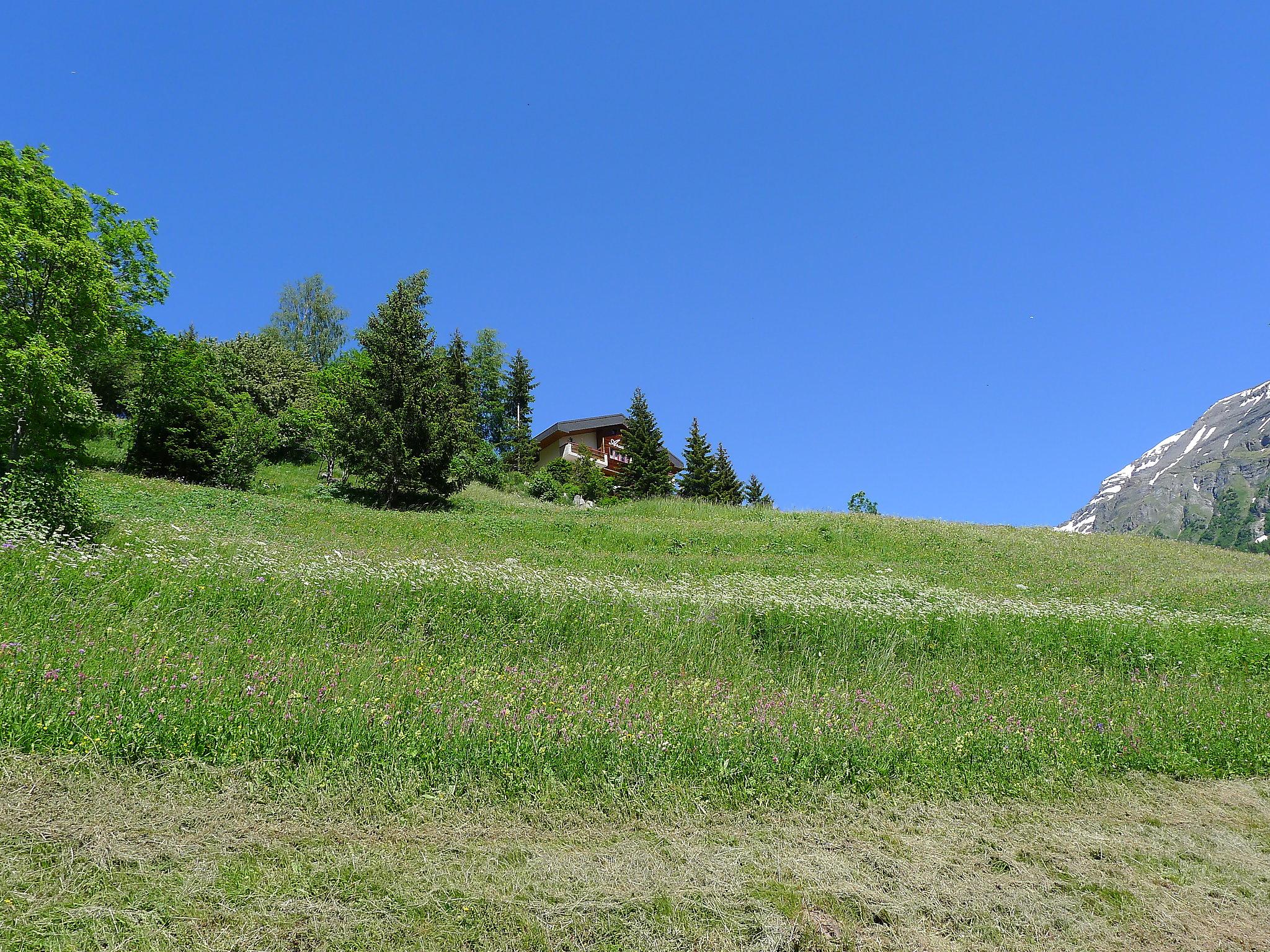 Foto 11 - Appartamento con 1 camera da letto a Leukerbad con vista sulle montagne