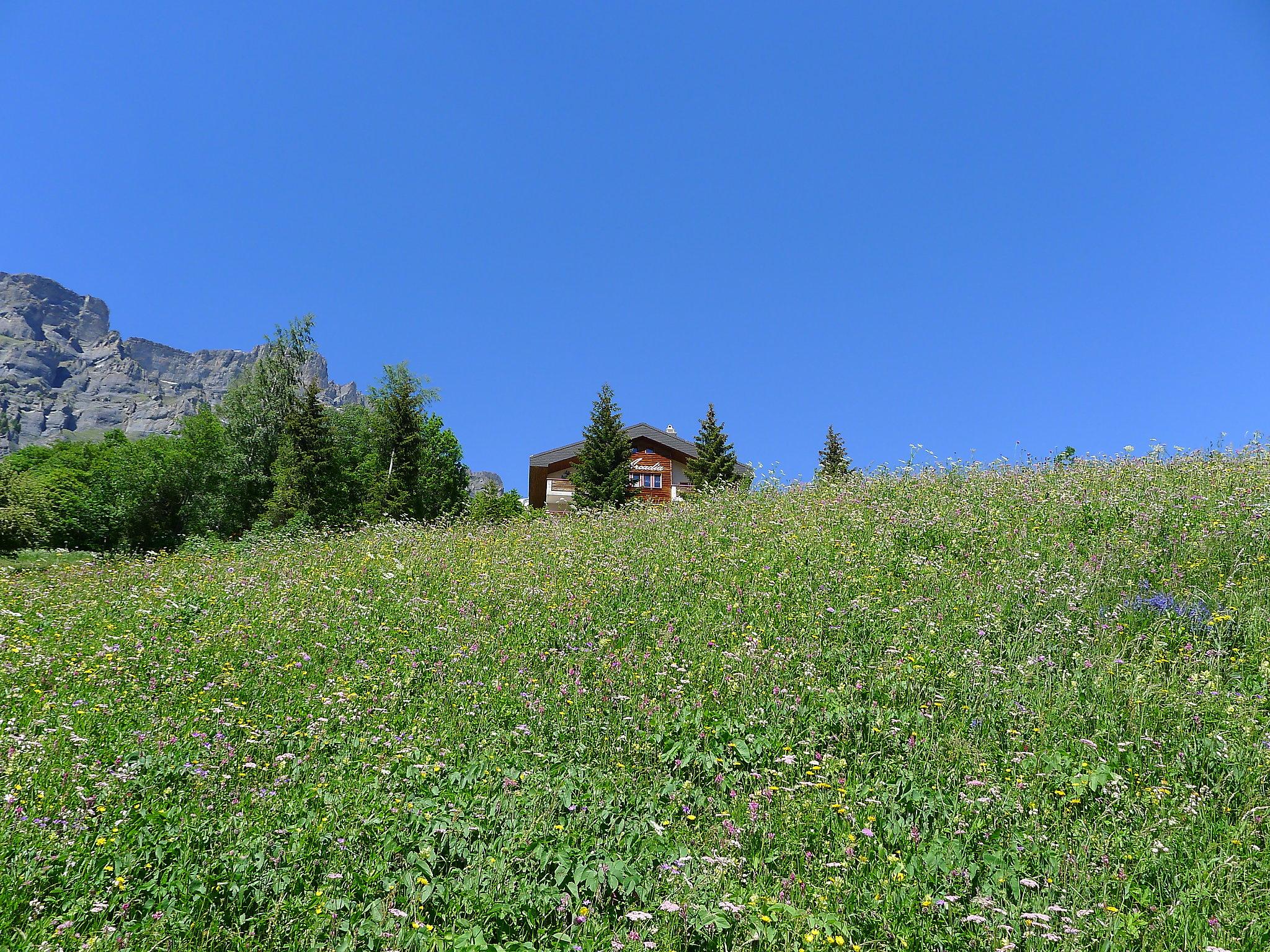 Foto 12 - Apartment mit 1 Schlafzimmer in Leukerbad mit blick auf die berge