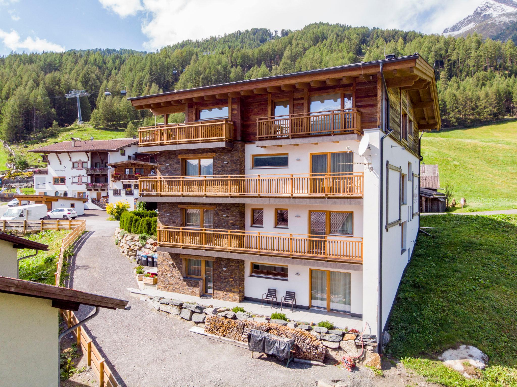 Photo 1 - Appartement de 2 chambres à Sölden avec jardin et sauna