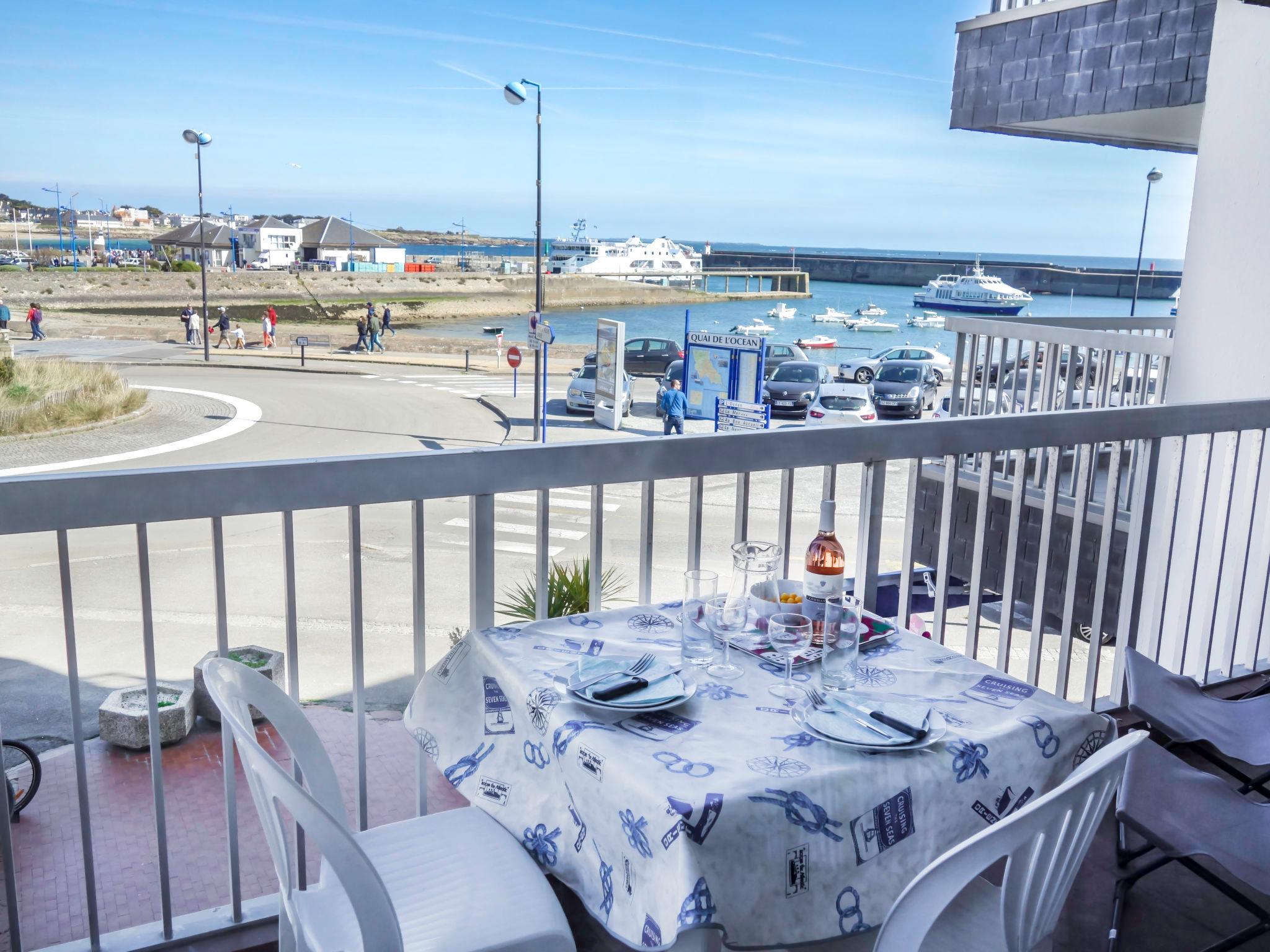 Foto 1 - Apartamento de 1 habitación en Quiberon con vistas al mar