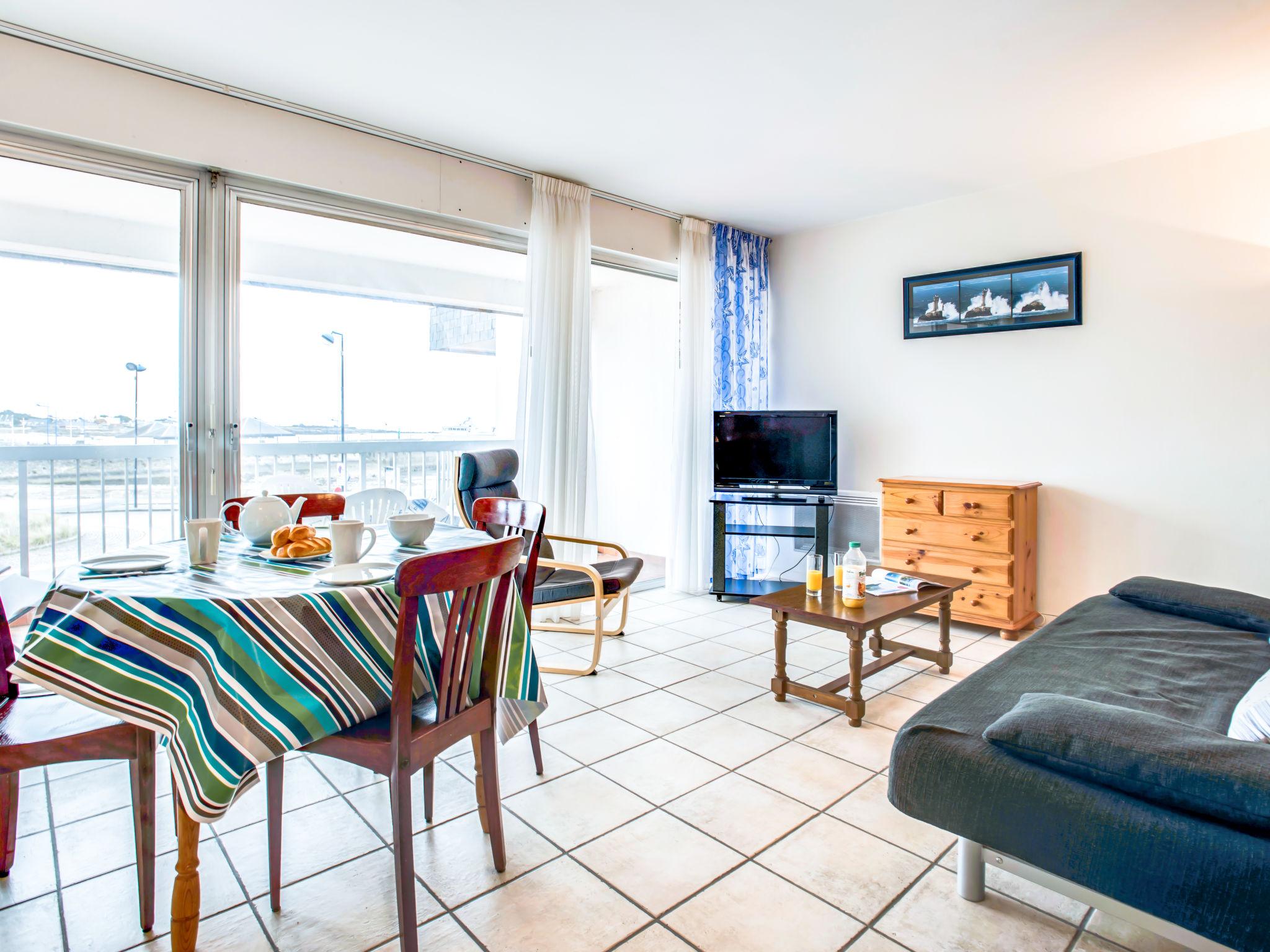 Foto 6 - Appartamento con 1 camera da letto a Quiberon con vista mare
