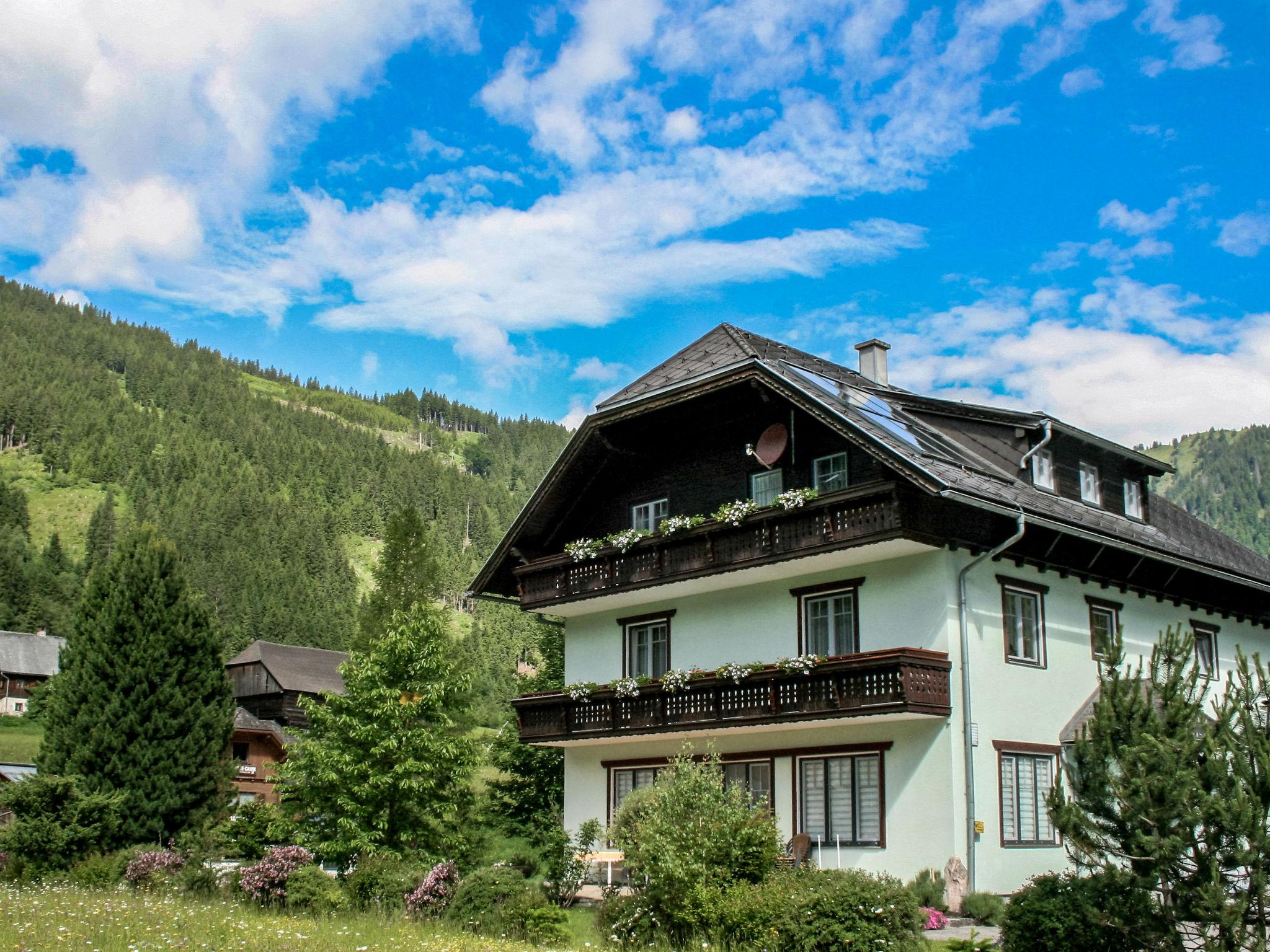 Foto 1 - Appartamento con 1 camera da letto a Irdning-Donnersbachtal con giardino e vista sulle montagne