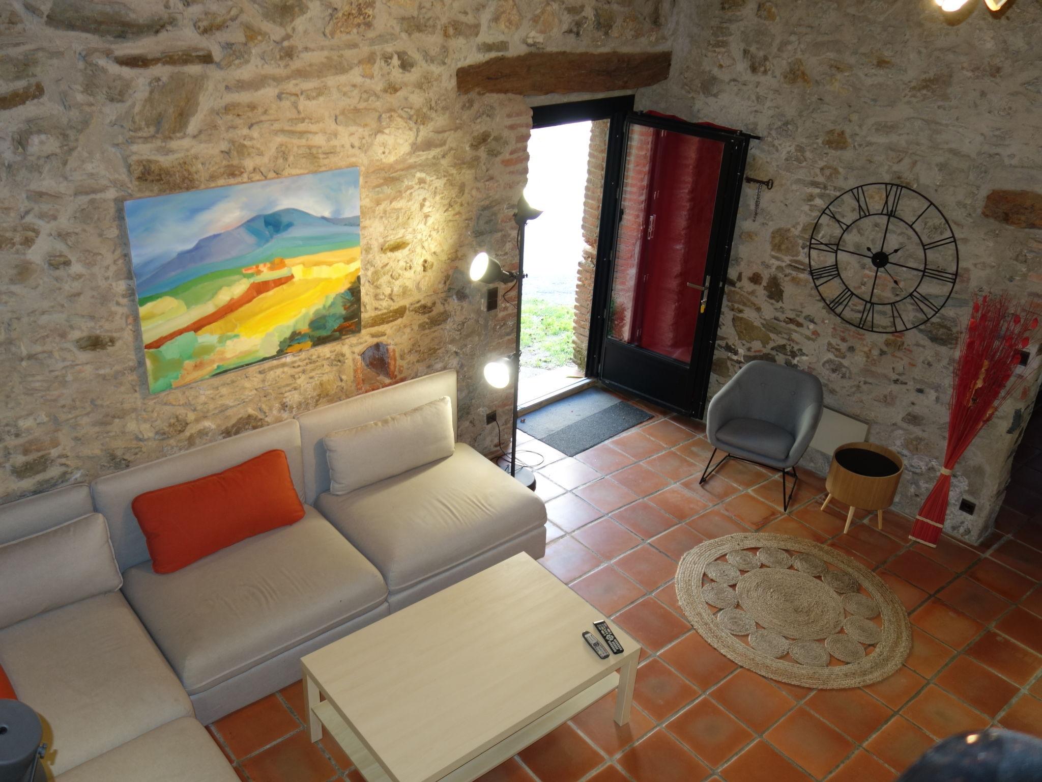 Photo 6 - 1 bedroom House in Tordères with private pool and garden
