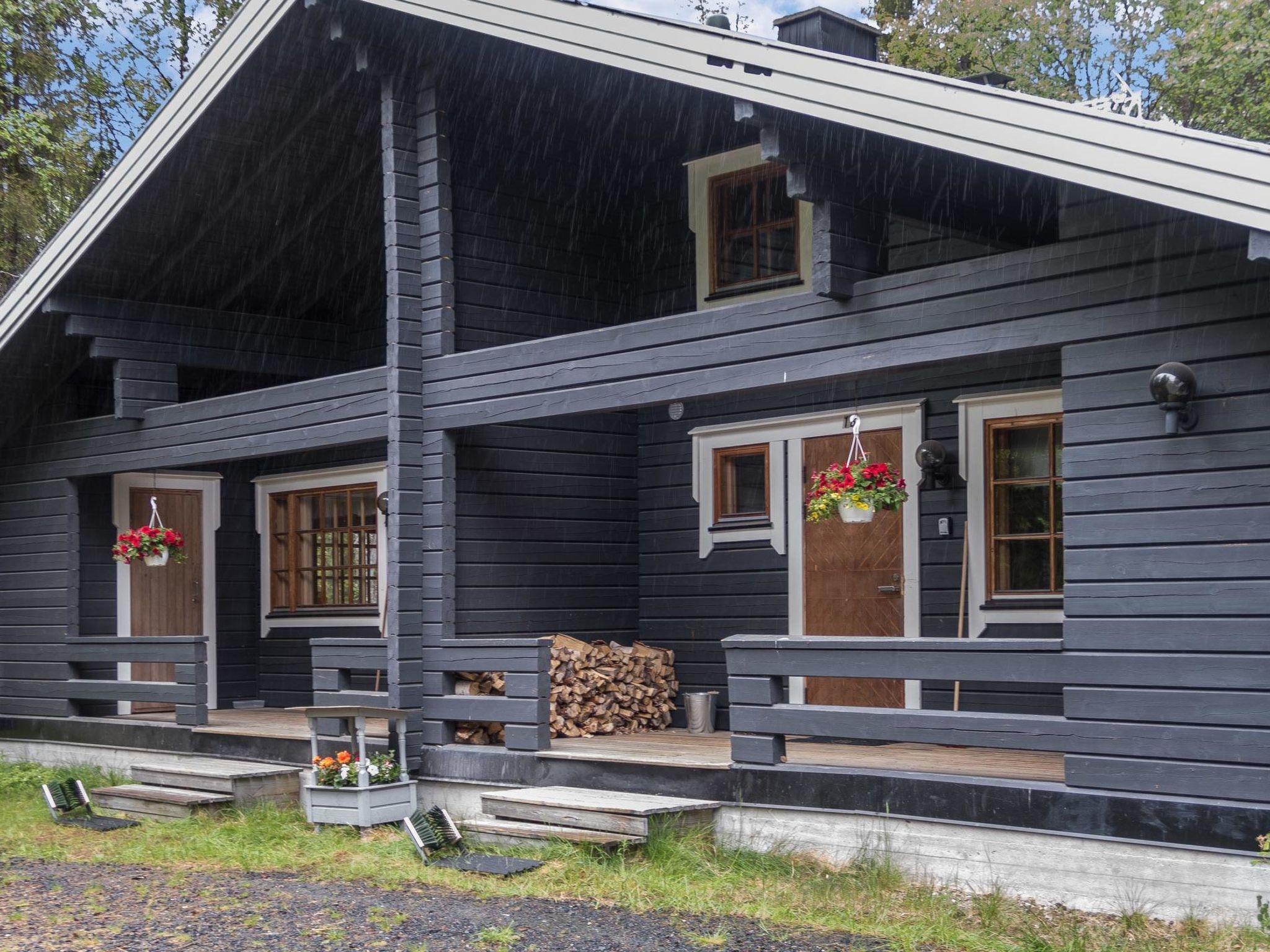 Foto 2 - Haus mit 1 Schlafzimmer in Kuusamo mit sauna und blick auf die berge