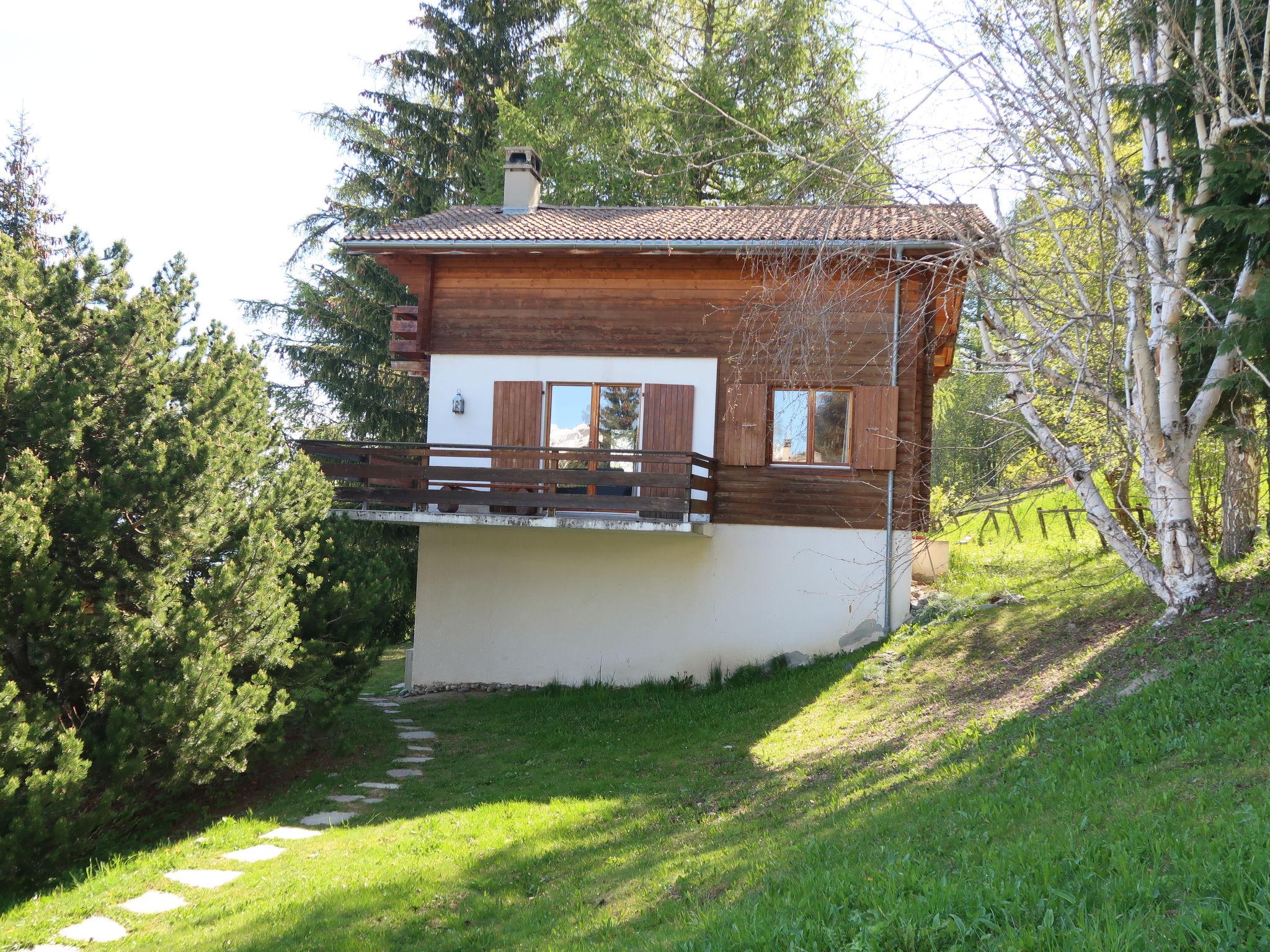 Foto 2 - Casa de 4 quartos em Nendaz com jardim e vista para a montanha
