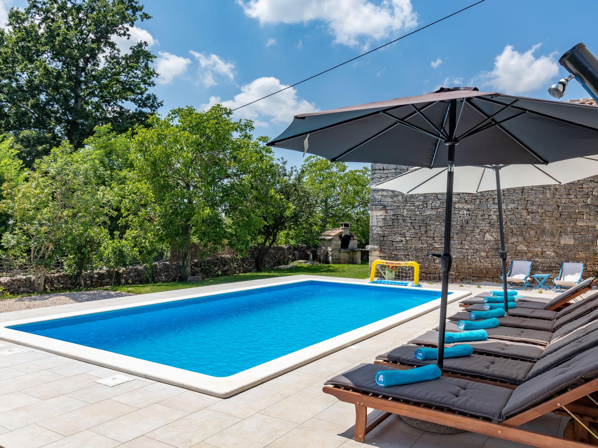 Photo 1 - Maison de 3 chambres à Žminj avec piscine privée et jardin