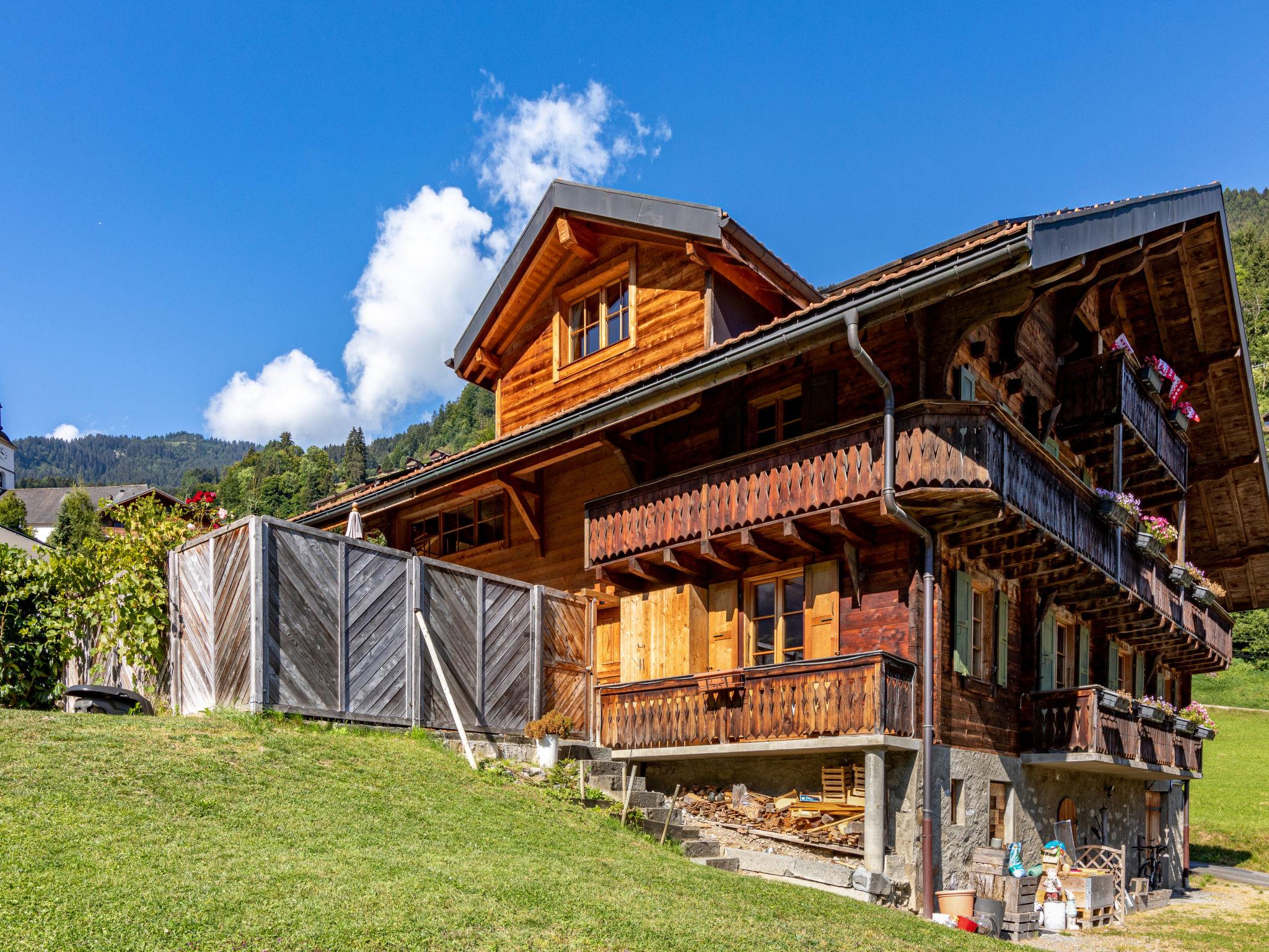 Foto 1 - Apartamento de 3 quartos em Val-d'Illiez com terraço e vista para a montanha