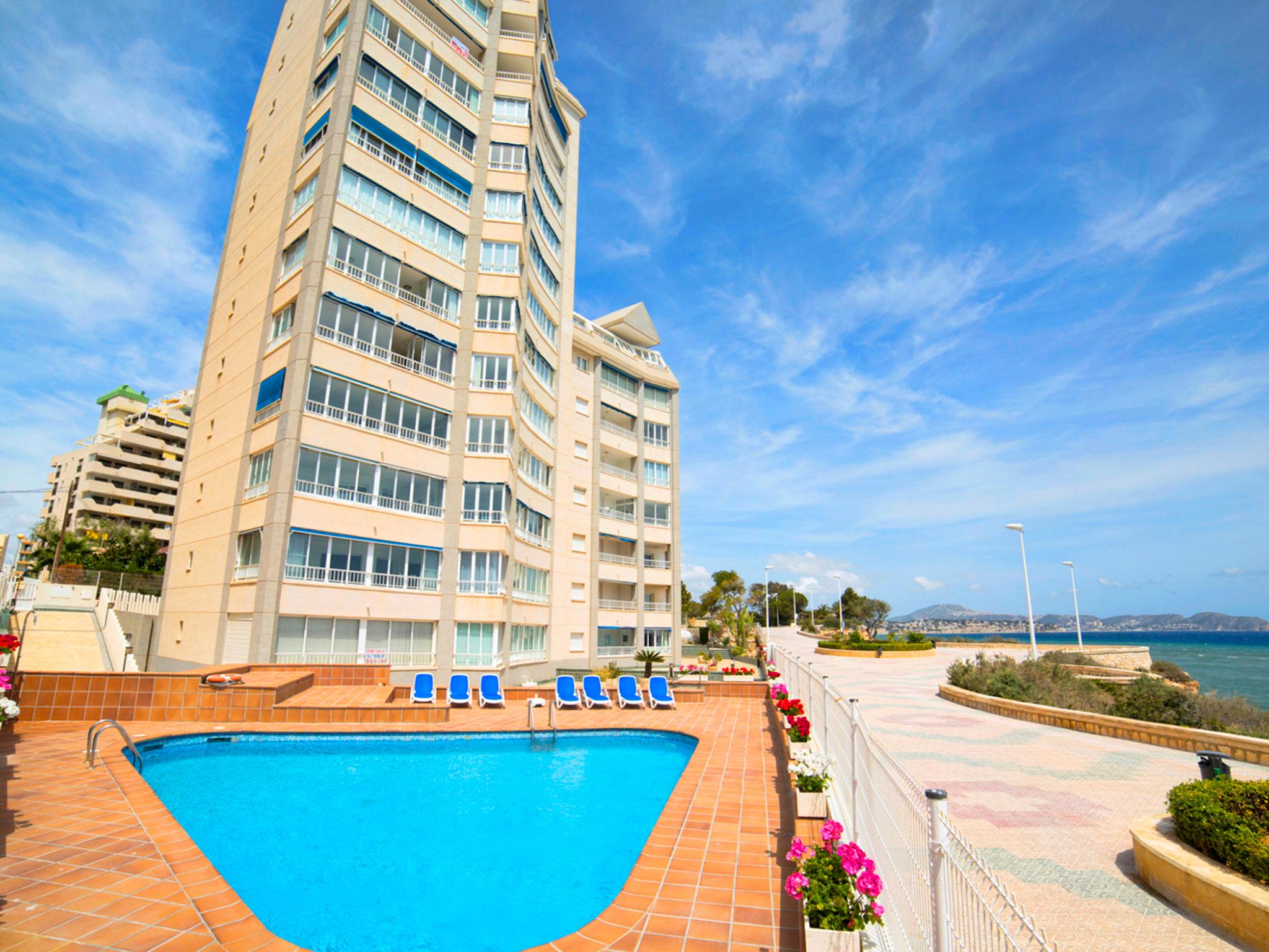 Foto 3 - Apartamento de 2 habitaciones en Calpe con piscina y vistas al mar