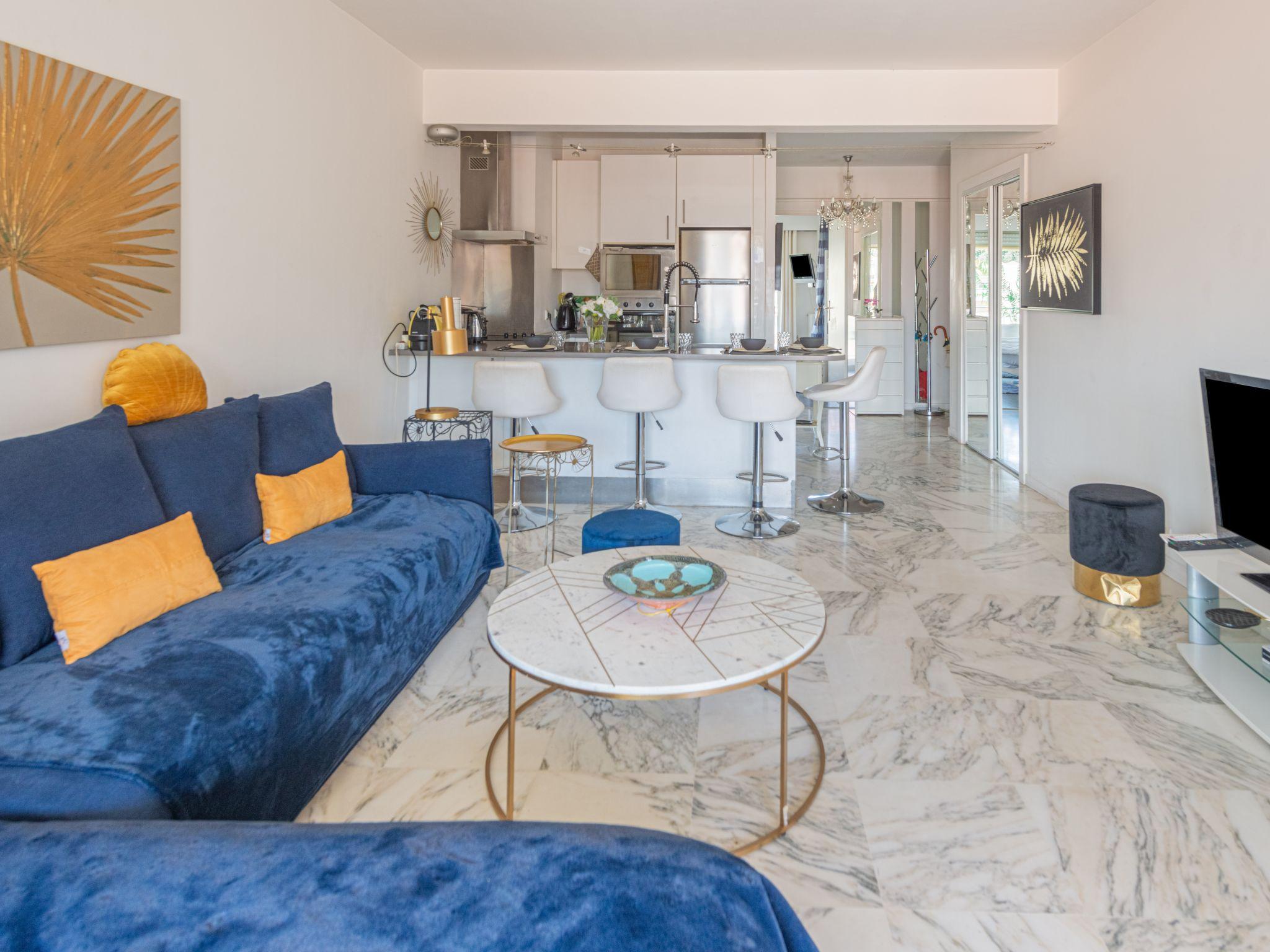 Foto 1 - Apartamento de 1 quarto em Cannes com terraço e vistas do mar