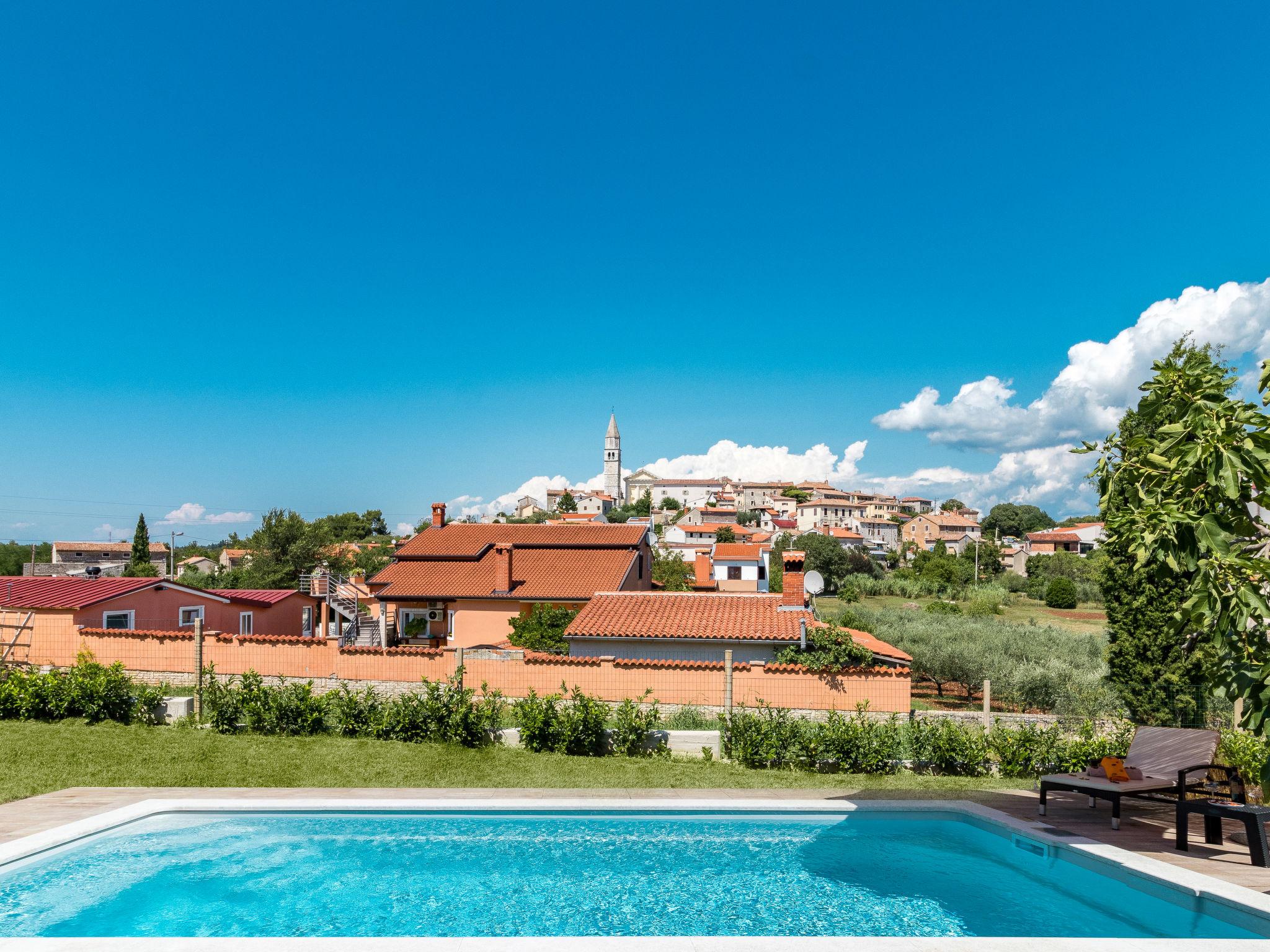 Foto 3 - Casa con 5 camere da letto a Višnjan con piscina privata e vista mare