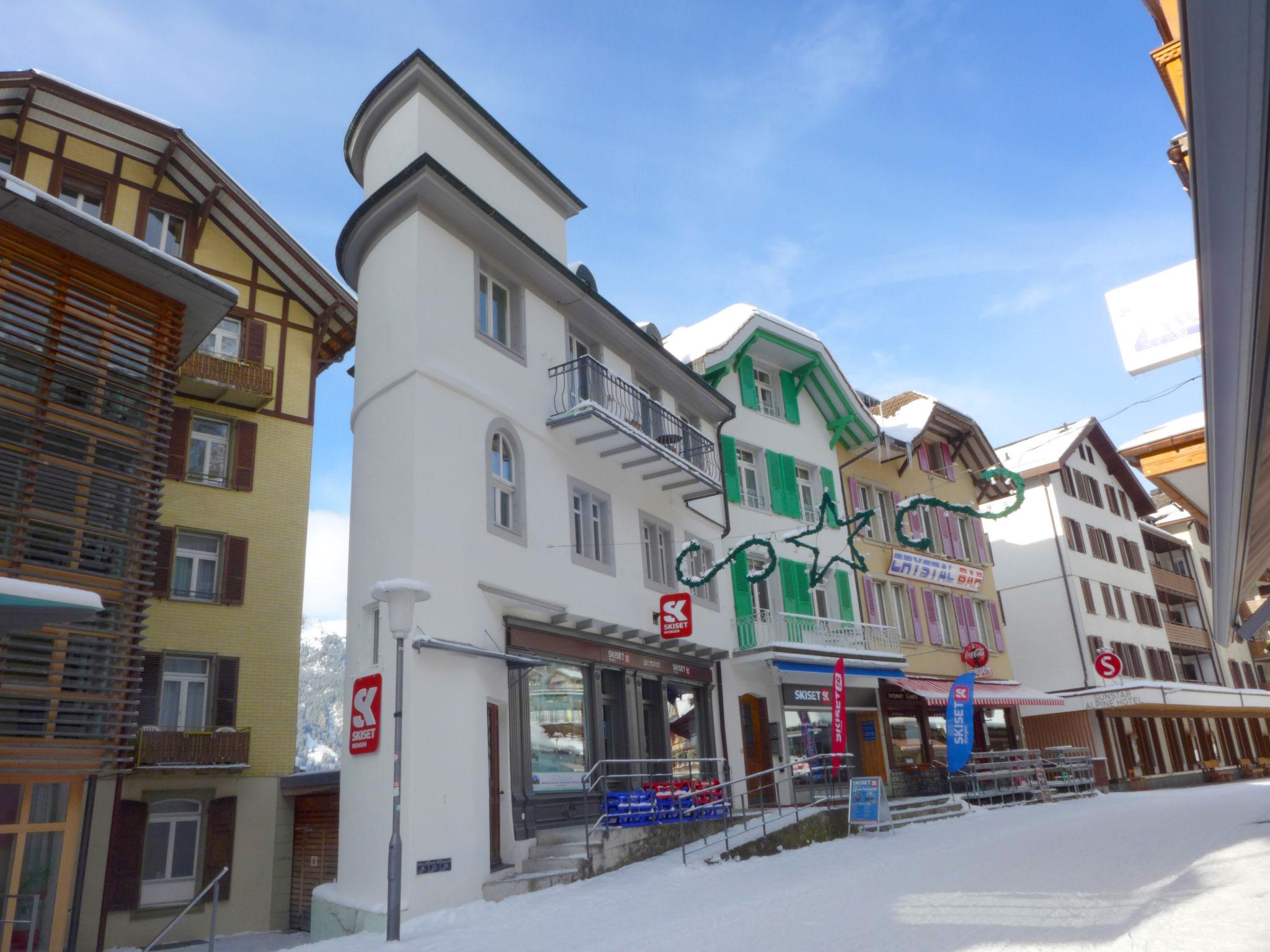 Foto 10 - Apartment mit 1 Schlafzimmer in Lauterbrunnen mit blick auf die berge