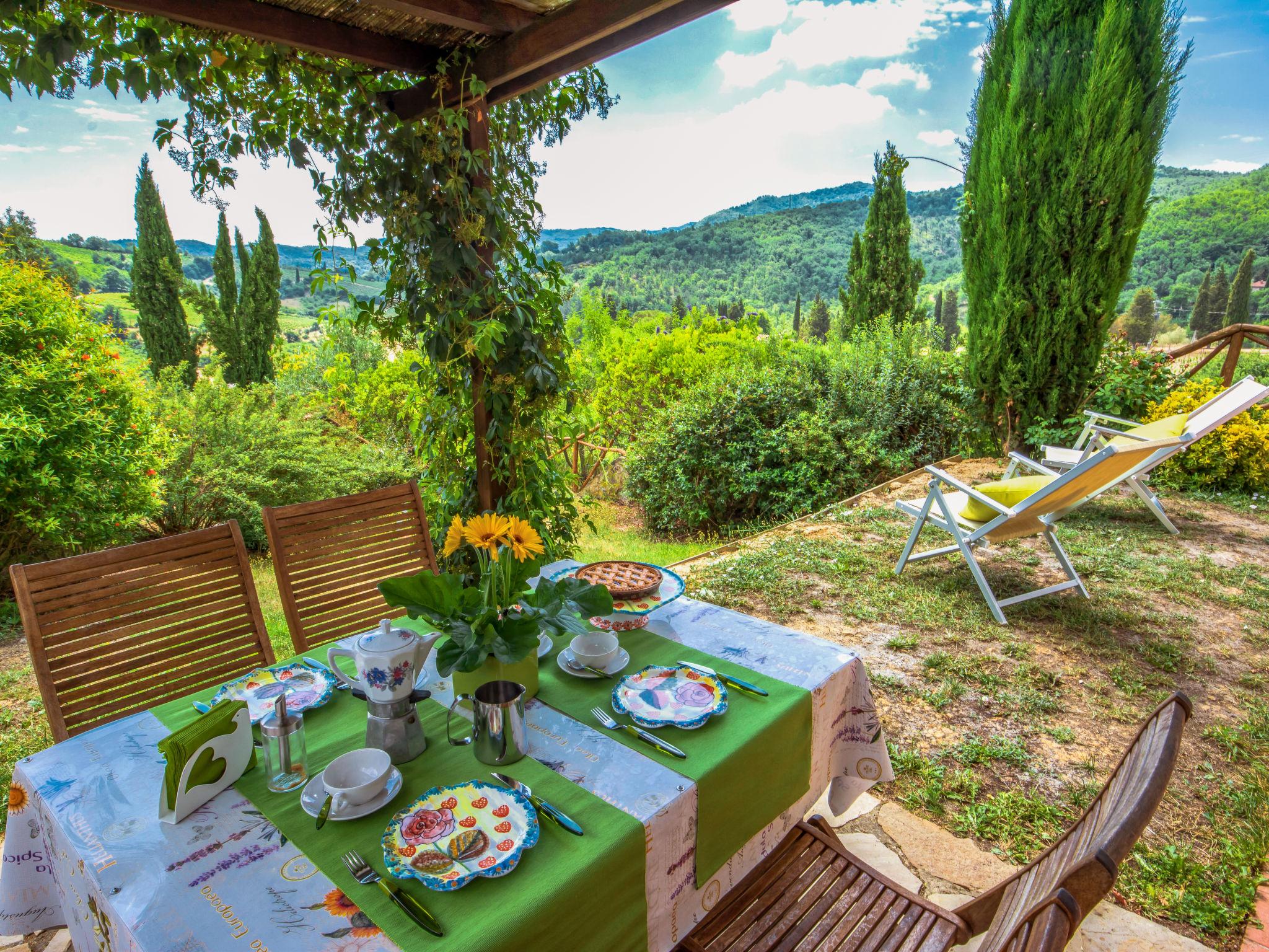 Foto 6 - Casa de 3 quartos em Greve in Chianti com piscina e jardim