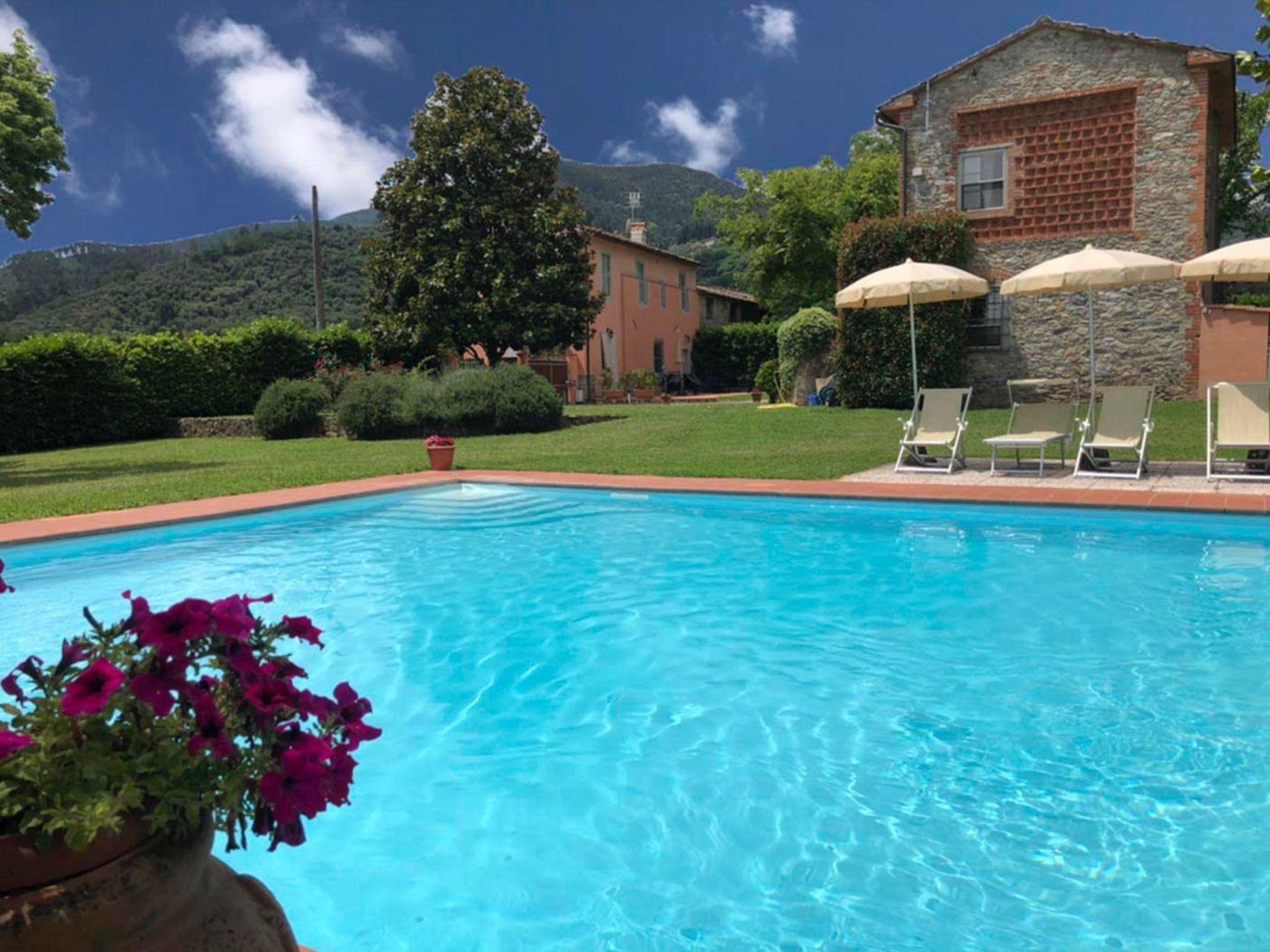 Foto 1 - Casa de 2 habitaciones en Capannori con piscina privada y jardín