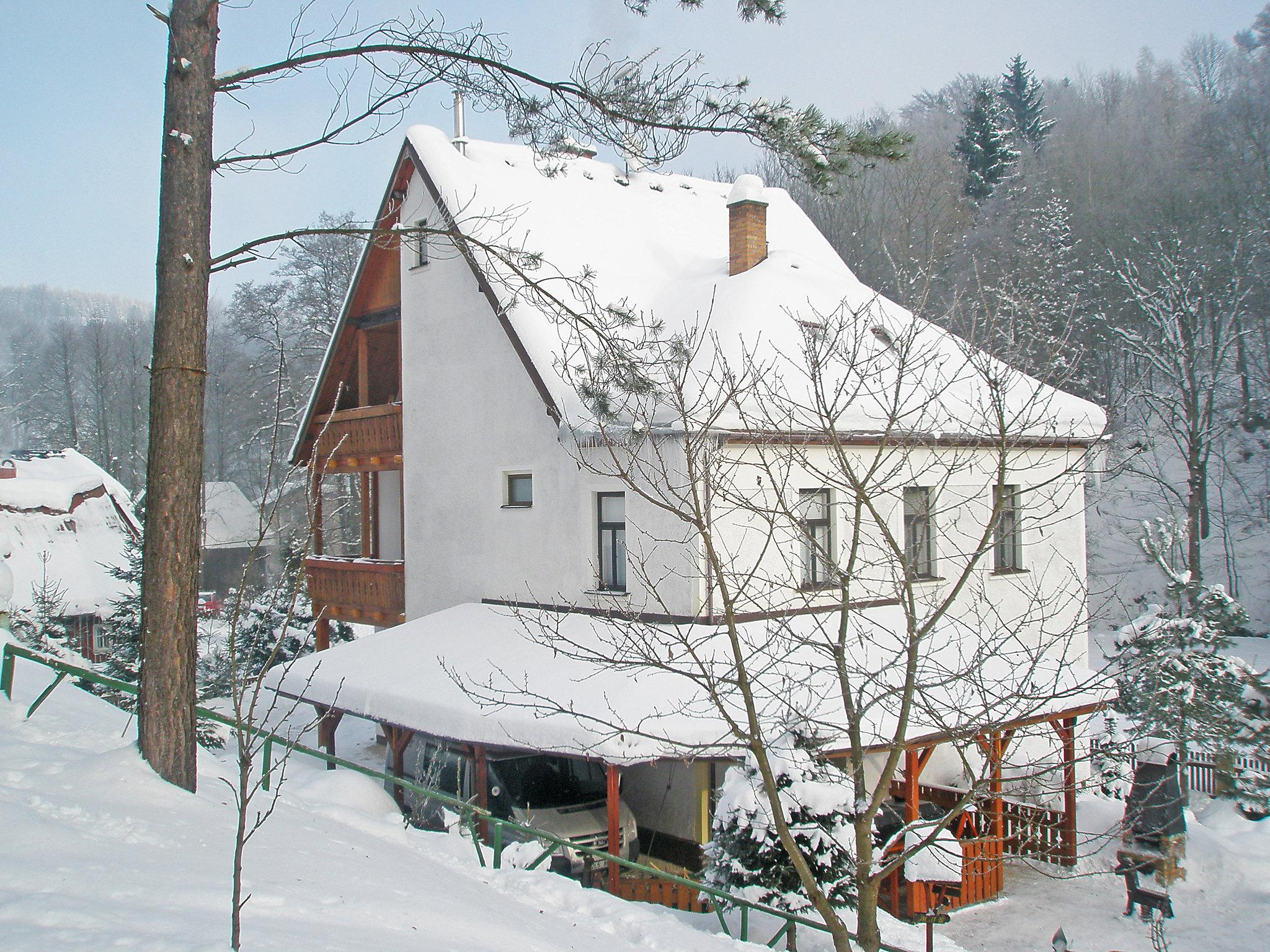 Foto 34 - Casa de 2 habitaciones en Zlatá Olešnice con jardín y terraza