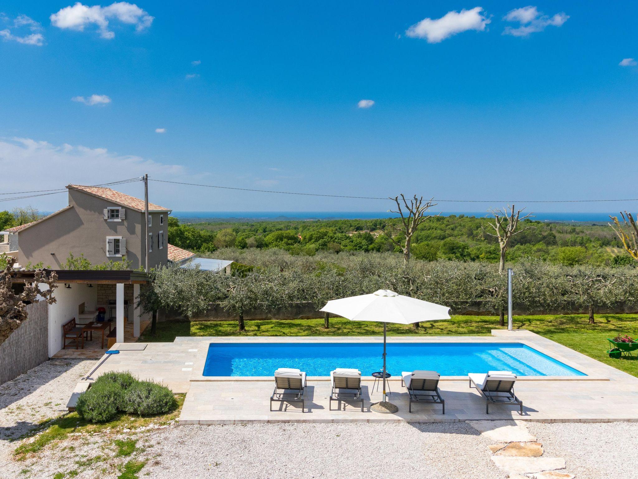 Foto 18 - Casa de 2 habitaciones en Višnjan con piscina privada y vistas al mar